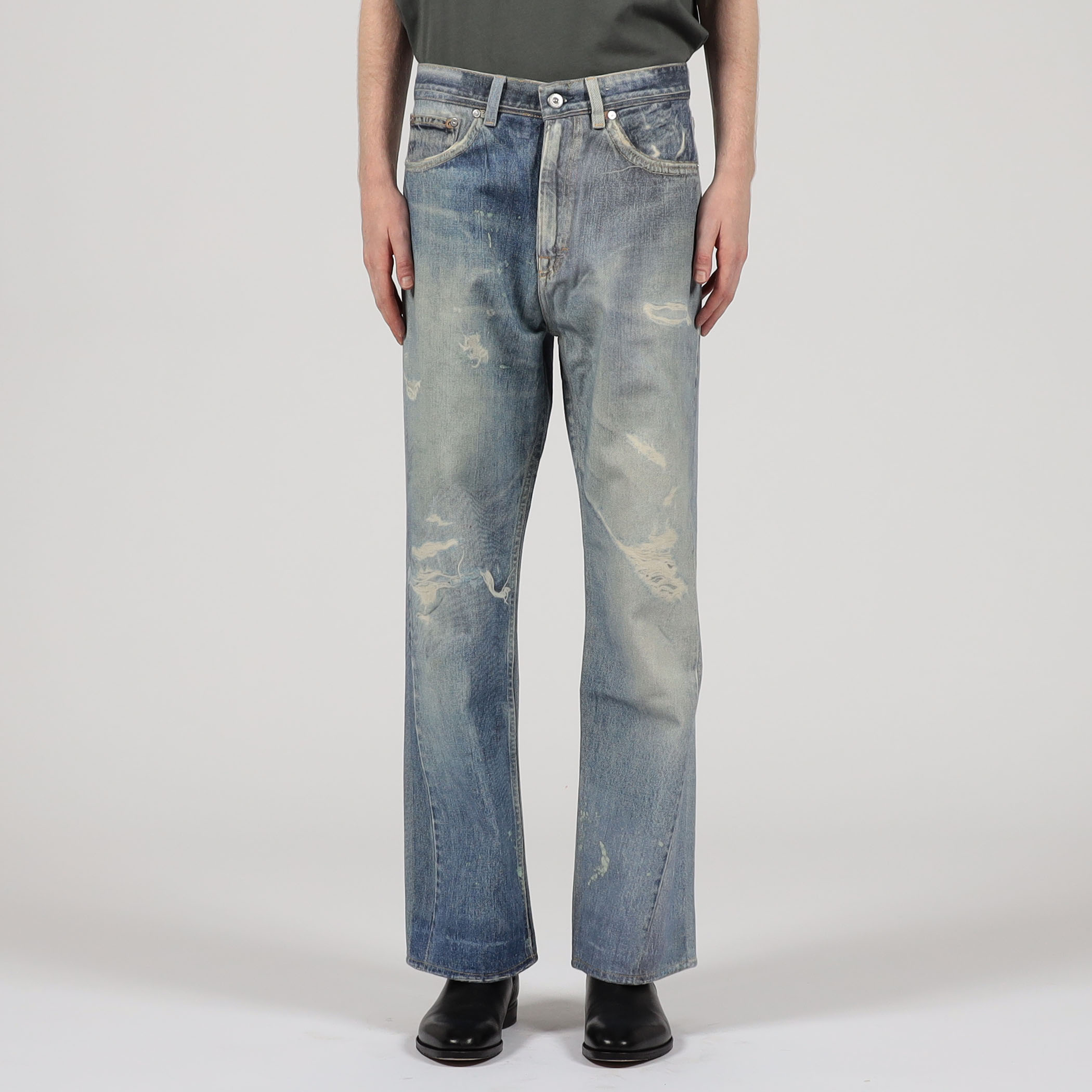 OUR LEGACY THIRD CUT DIGITAL DENIM PRINT デニム