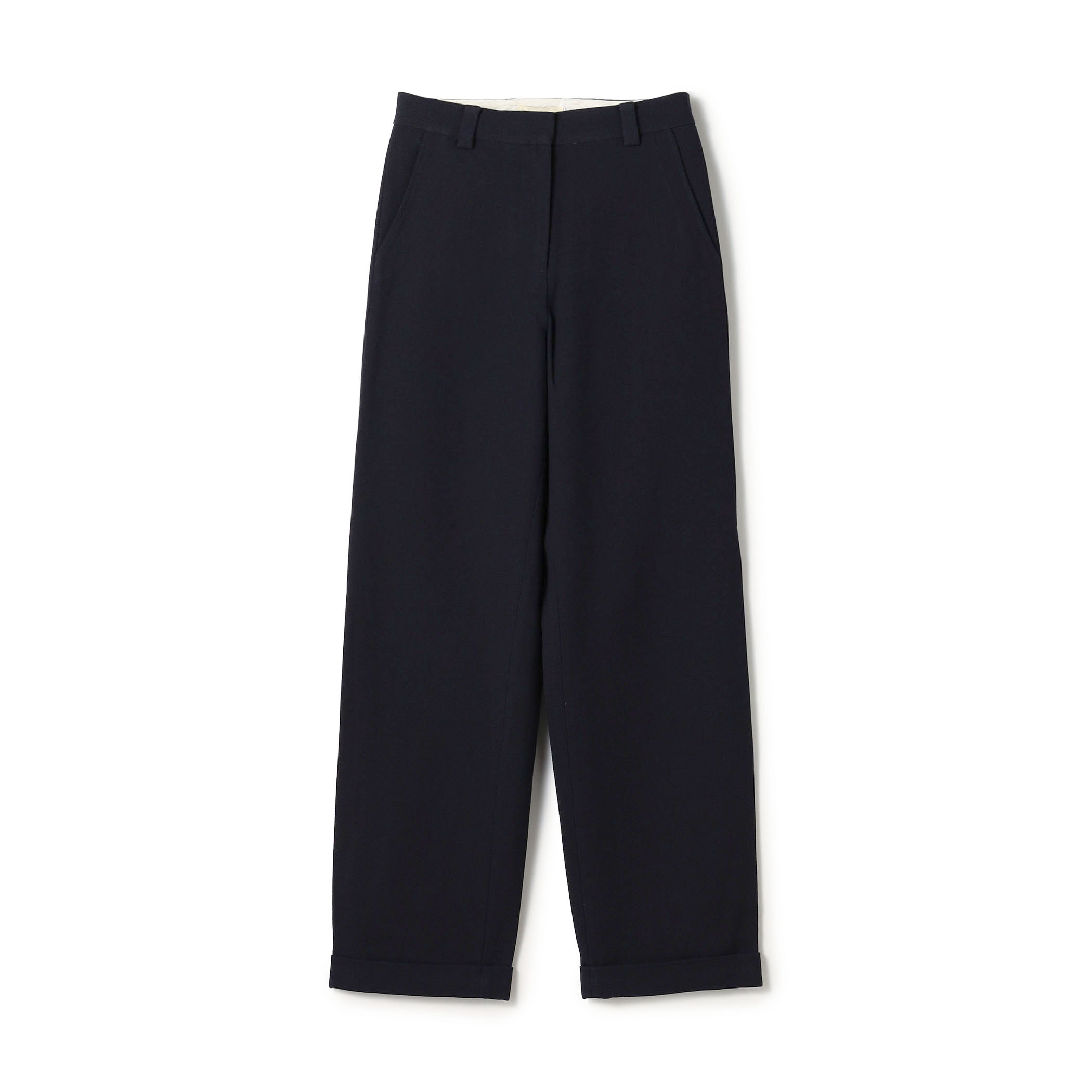 SHUSHU/TONG Straight Leg Pants ウール スラックス