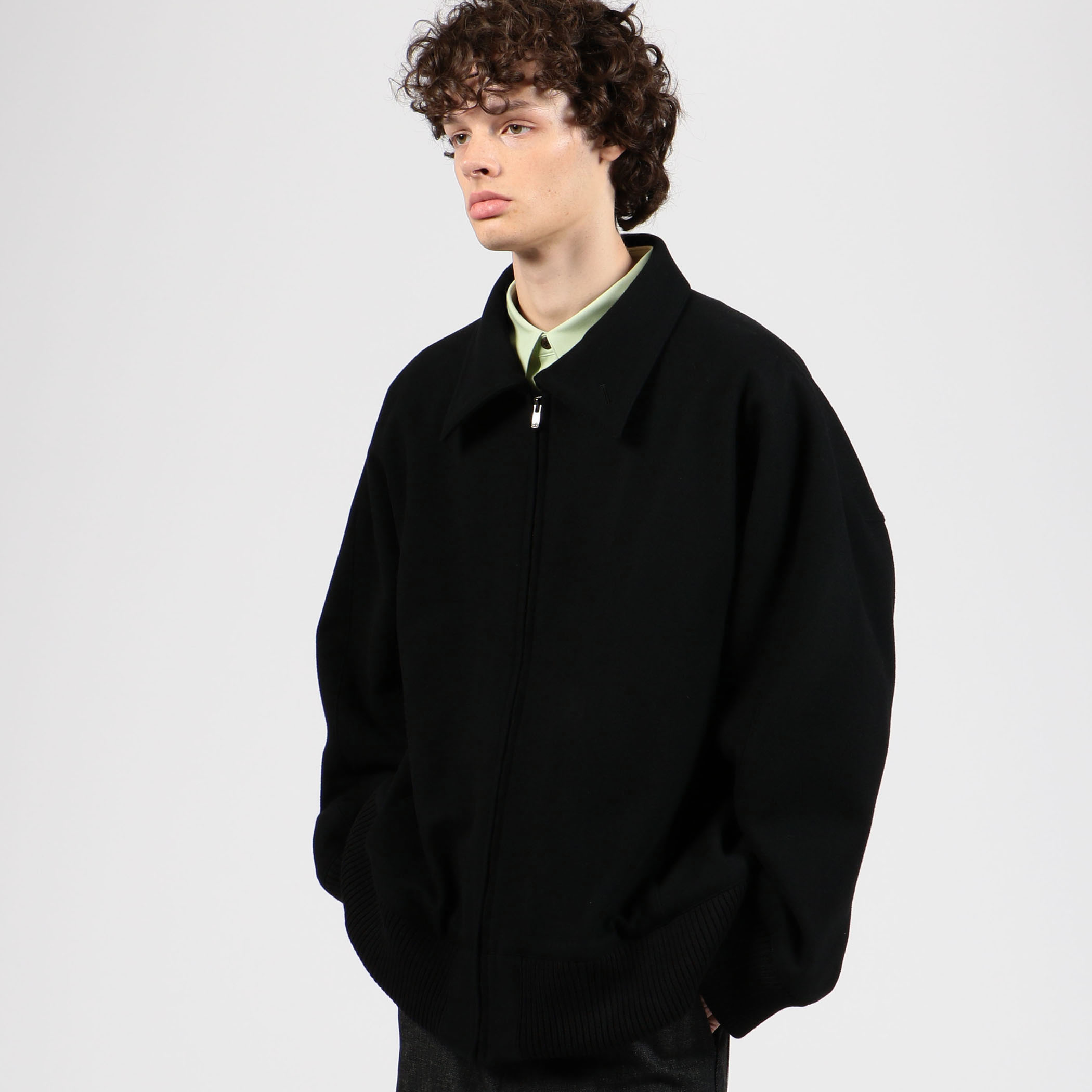 OVERCOAT DOLMAN SLEEVE ZIP-UP BLOUSON｜トゥモローランド 公式通販