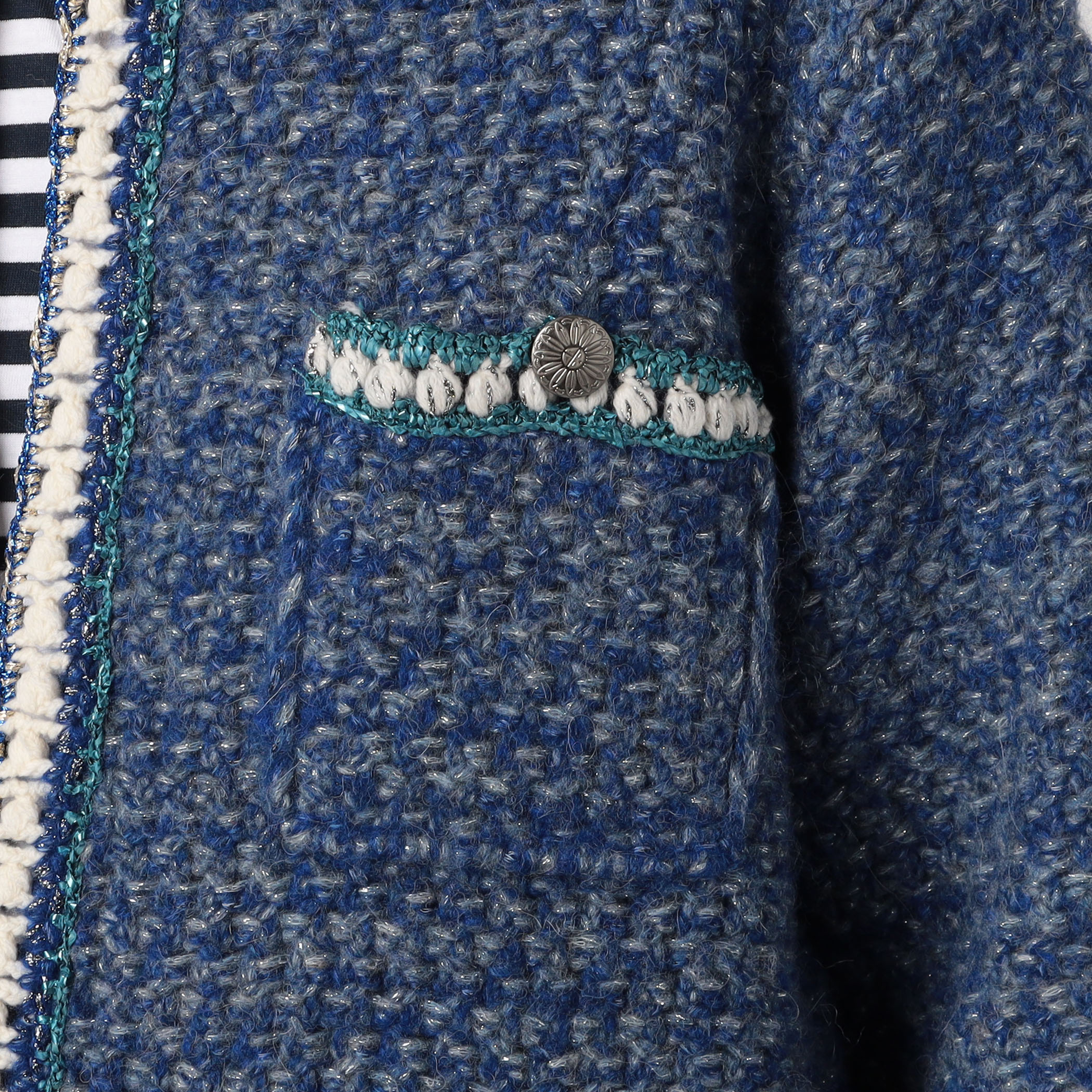 ラメツイードニット 4ポケットカーディガン｜トゥモローランド 公式通販