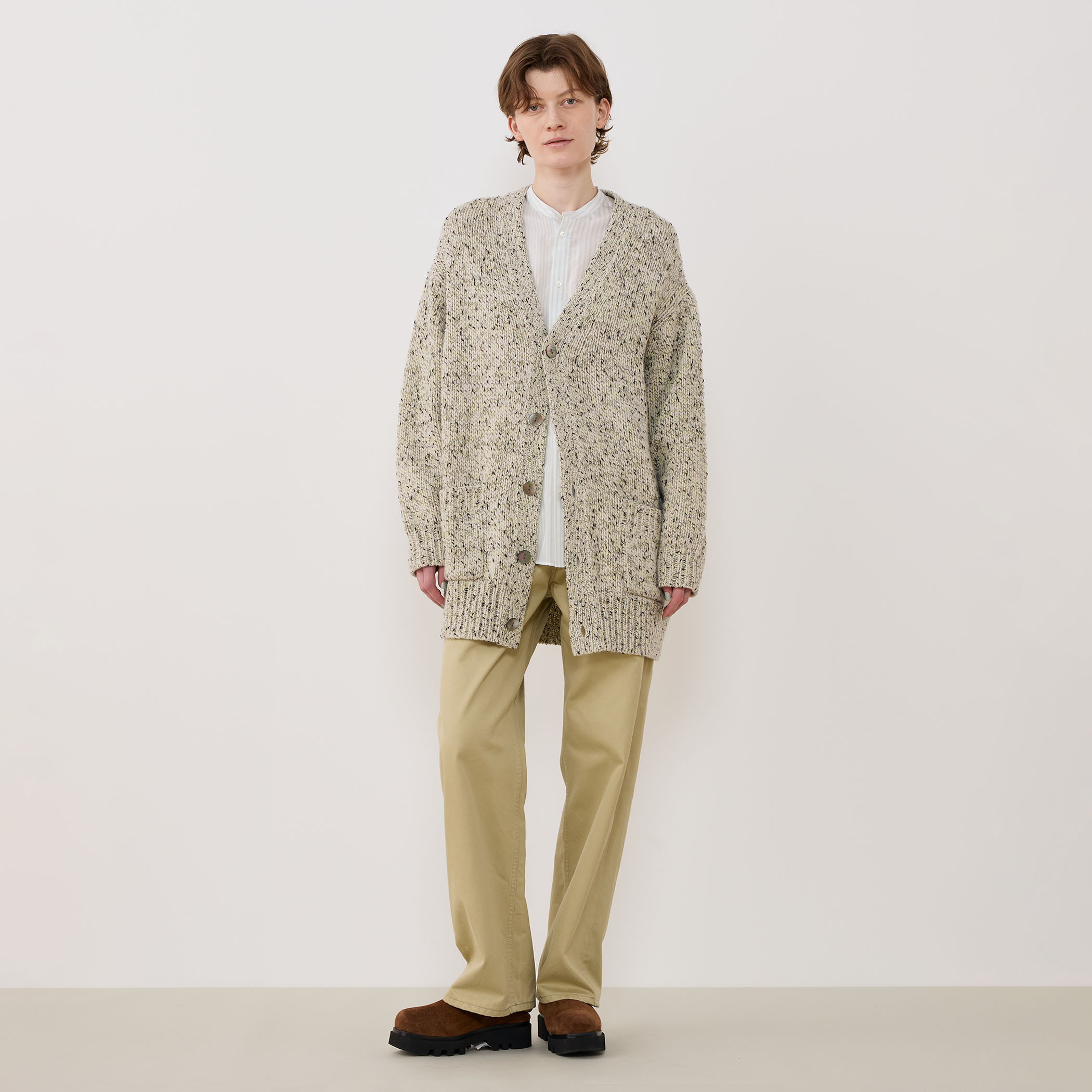 セサミメランジ Vネックカーディガン｜トゥモローランド 公式通販