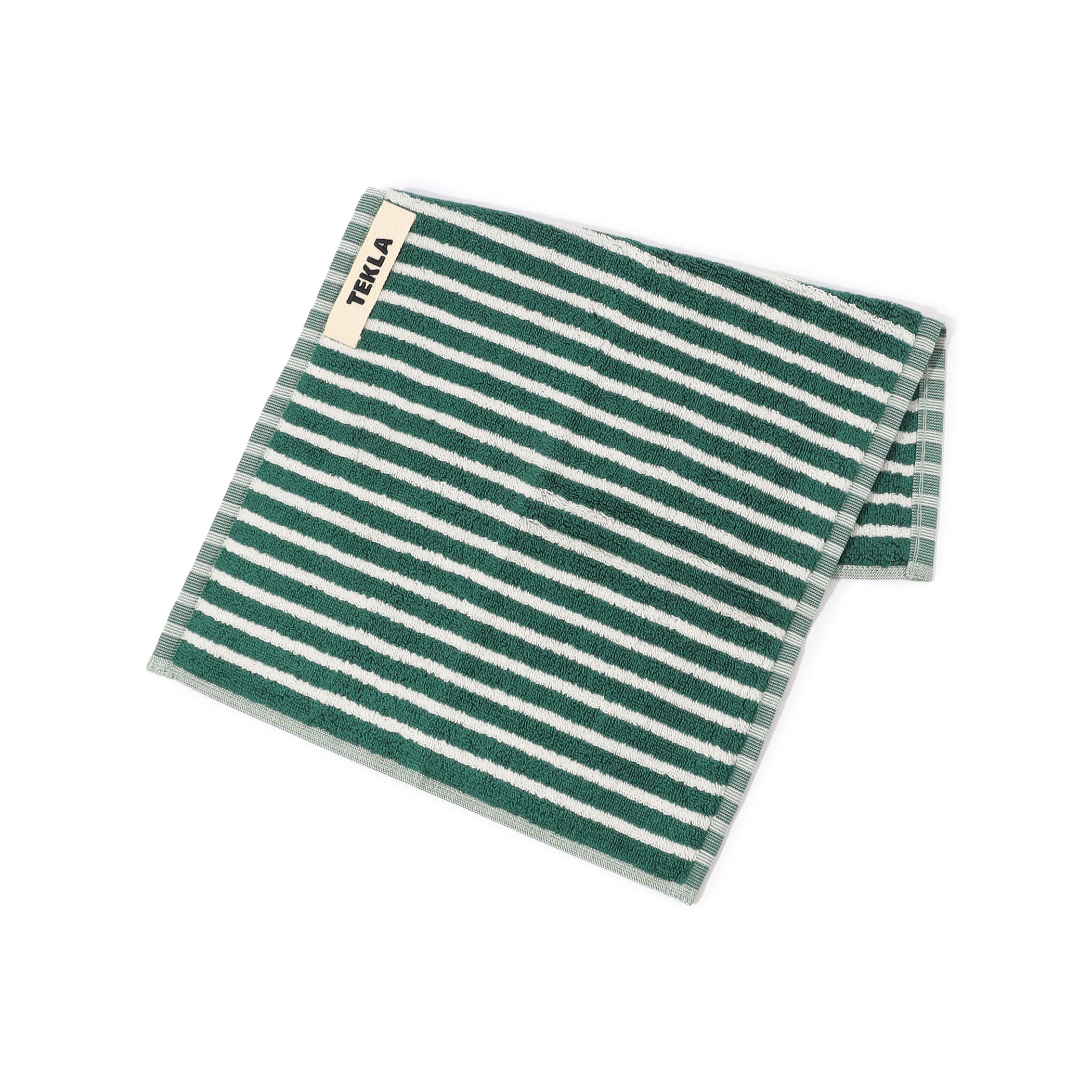 TEKLA Terry ゲストタオル ストライプ 30&times;50
