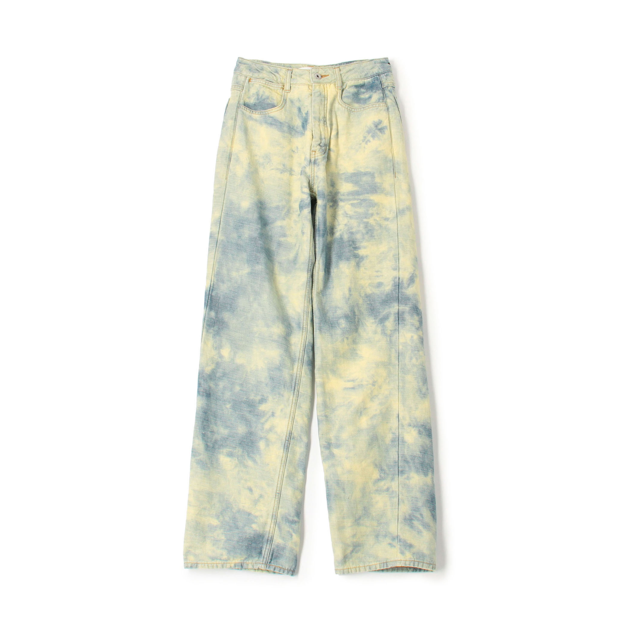 KANAKO SAKAI BLEACHED JEANS