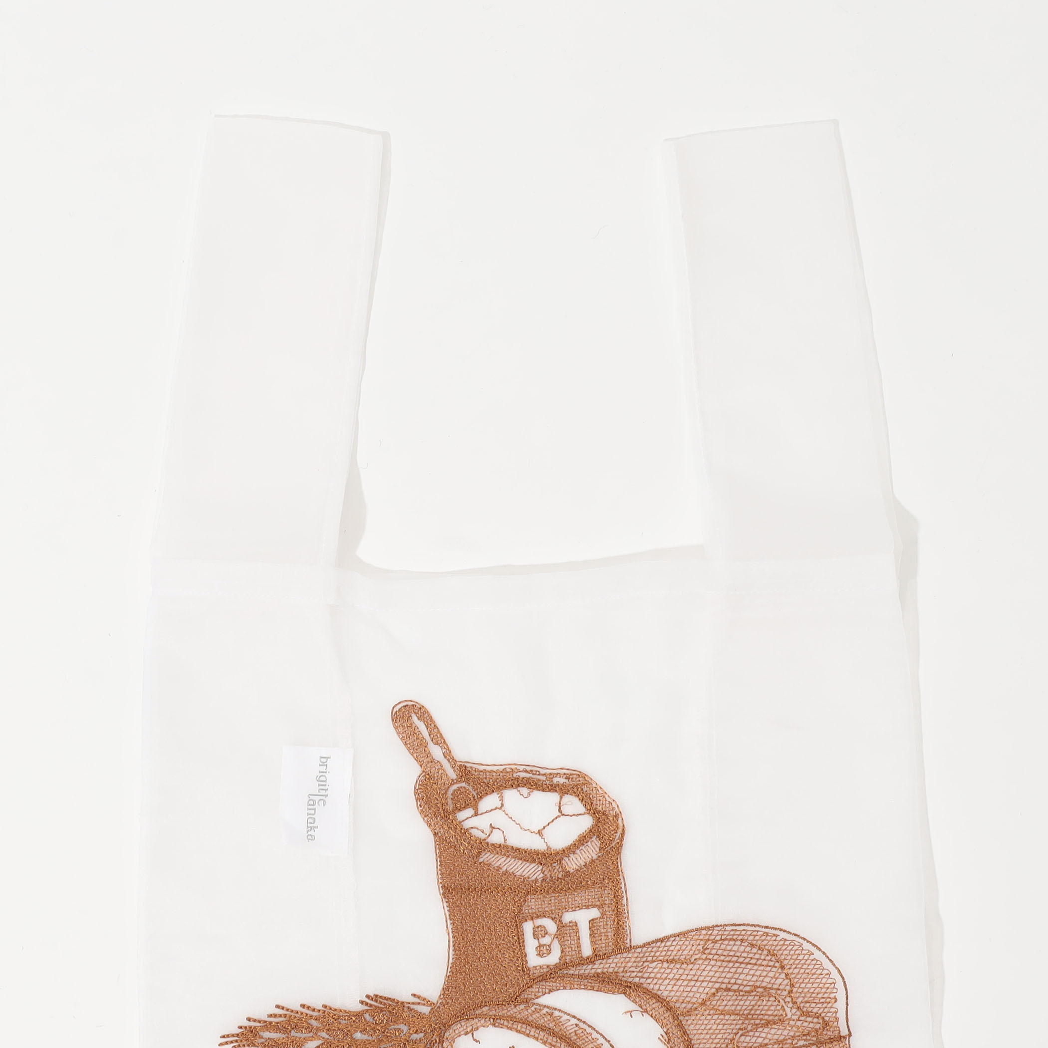 Brigitte Tanaka パン屋モチーフ レーヨン ショッピングバッグ BRIGITTE TANAKA パン屋さんバッグ|トゥモローランド 公式通販