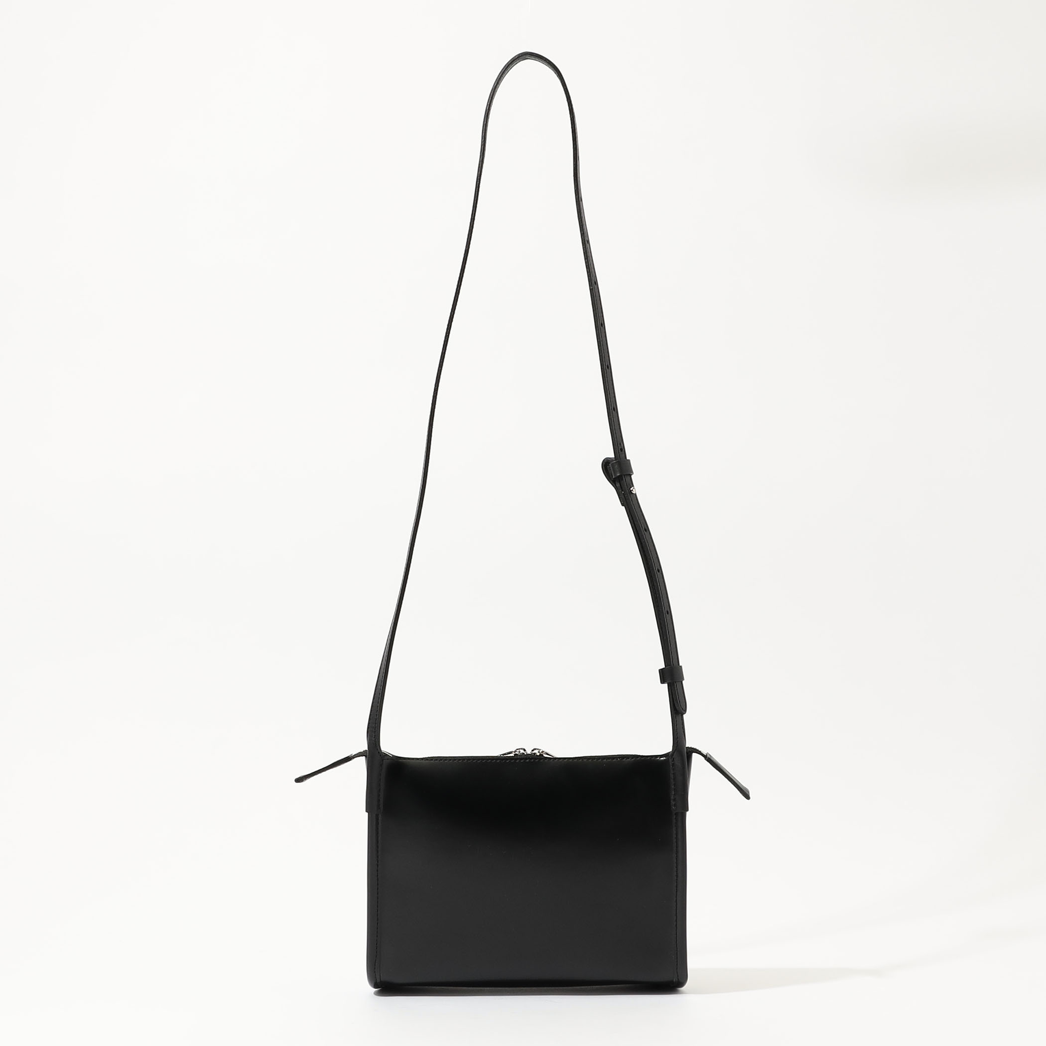 PIENI SHOULDER S PVC×ピッグレザー ミニショルダーバッグ