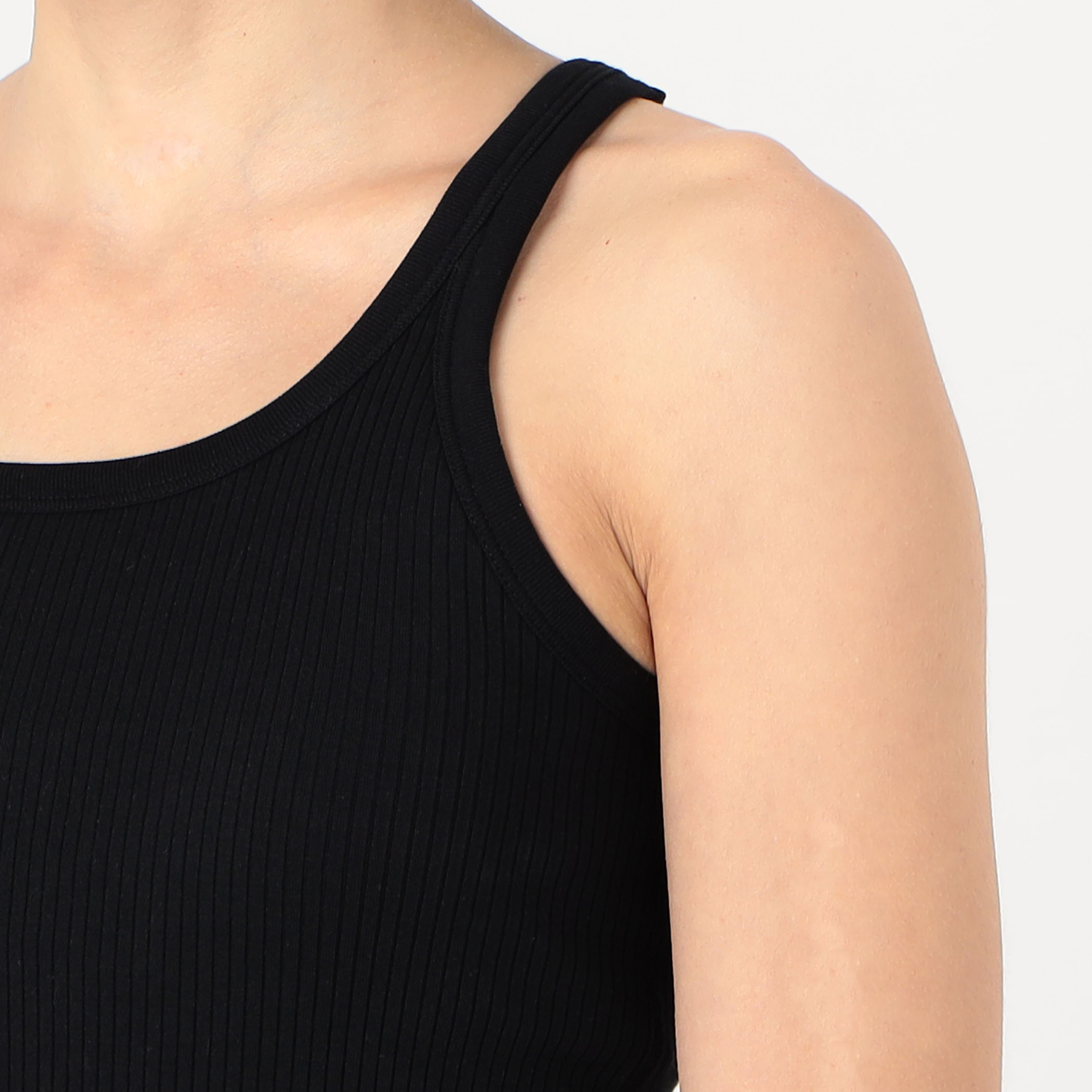 HAKUJI コットン アシンメトリータンクトップ｜トゥモローランド 公式通販