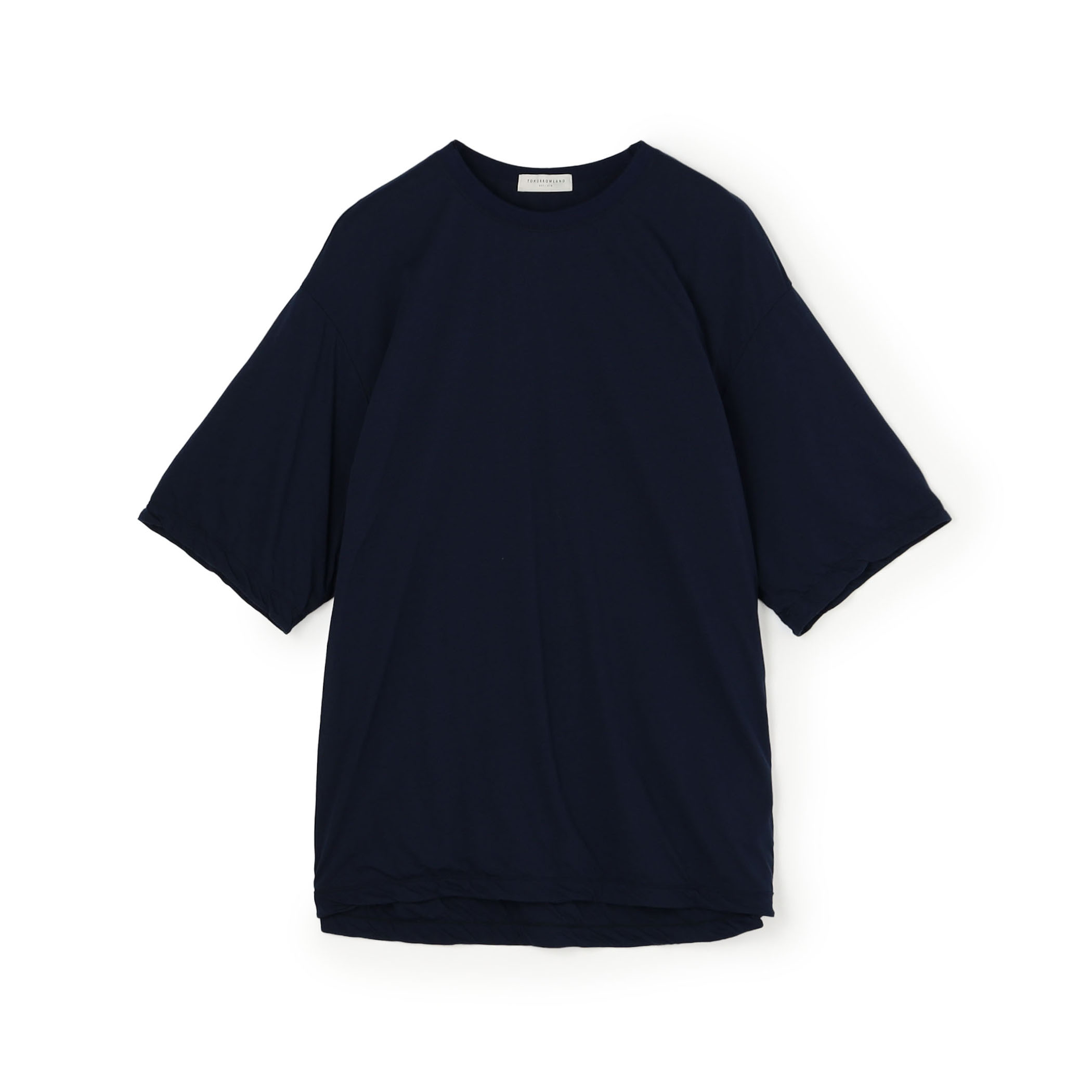 スイスコットン ダブルフェイス ハイゲージTシャツ