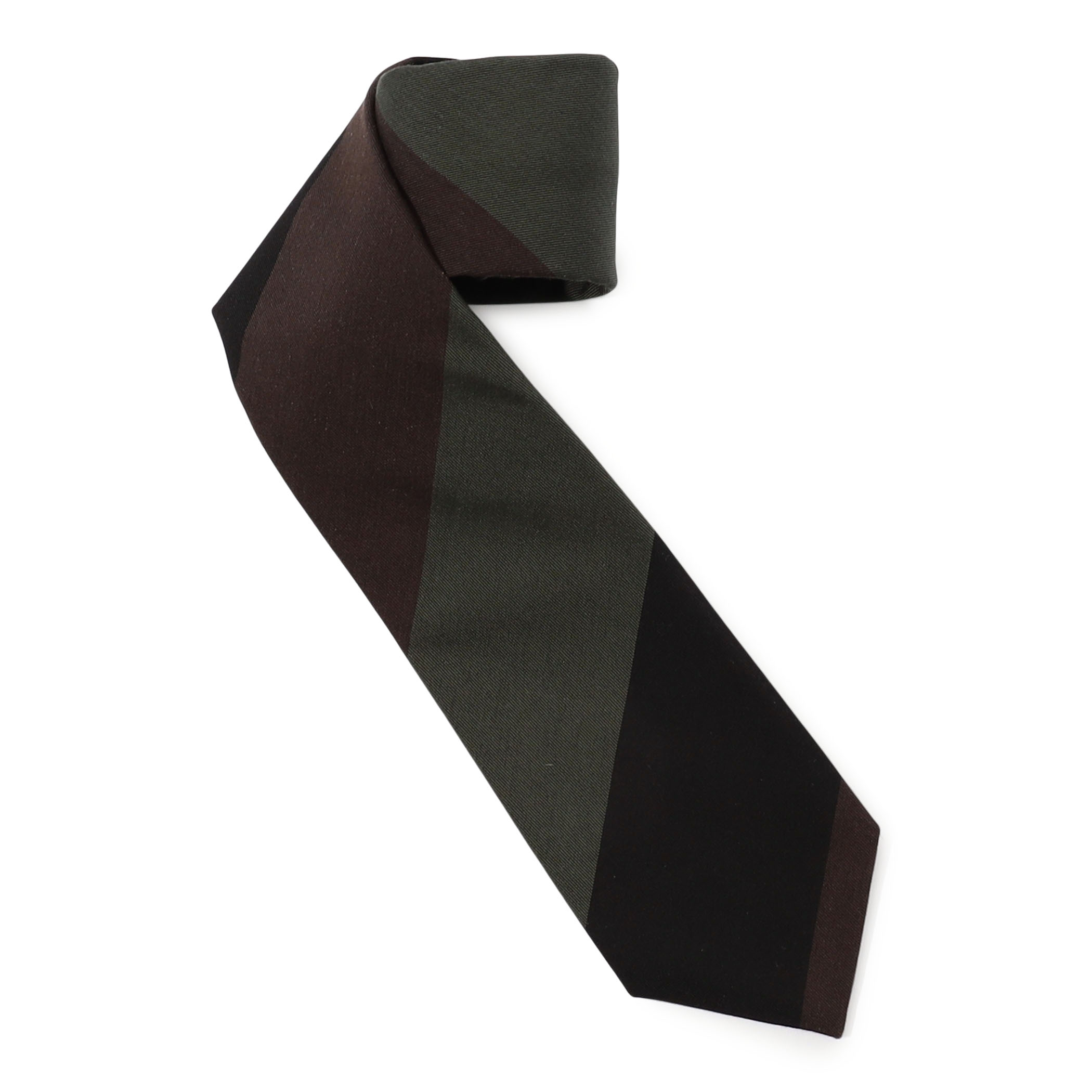 トゥモローランド ネイビー ストライプ ネクタイ TOMORROWLAND｜トゥモローランドのネクタイ（ブルー・ネイビー