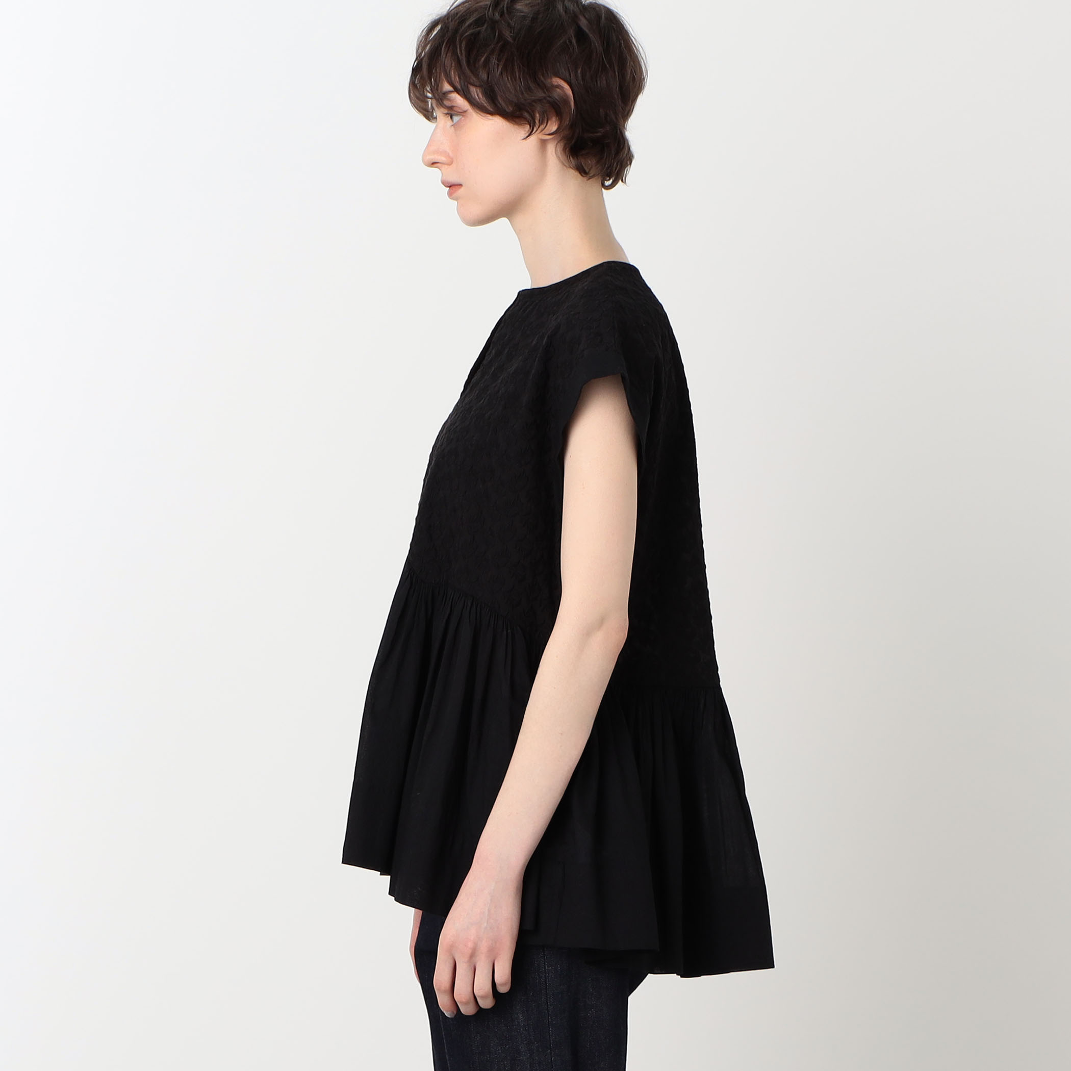 別注】ne Quittez pas BLACK ブラウス｜トゥモローランド 公式サイト