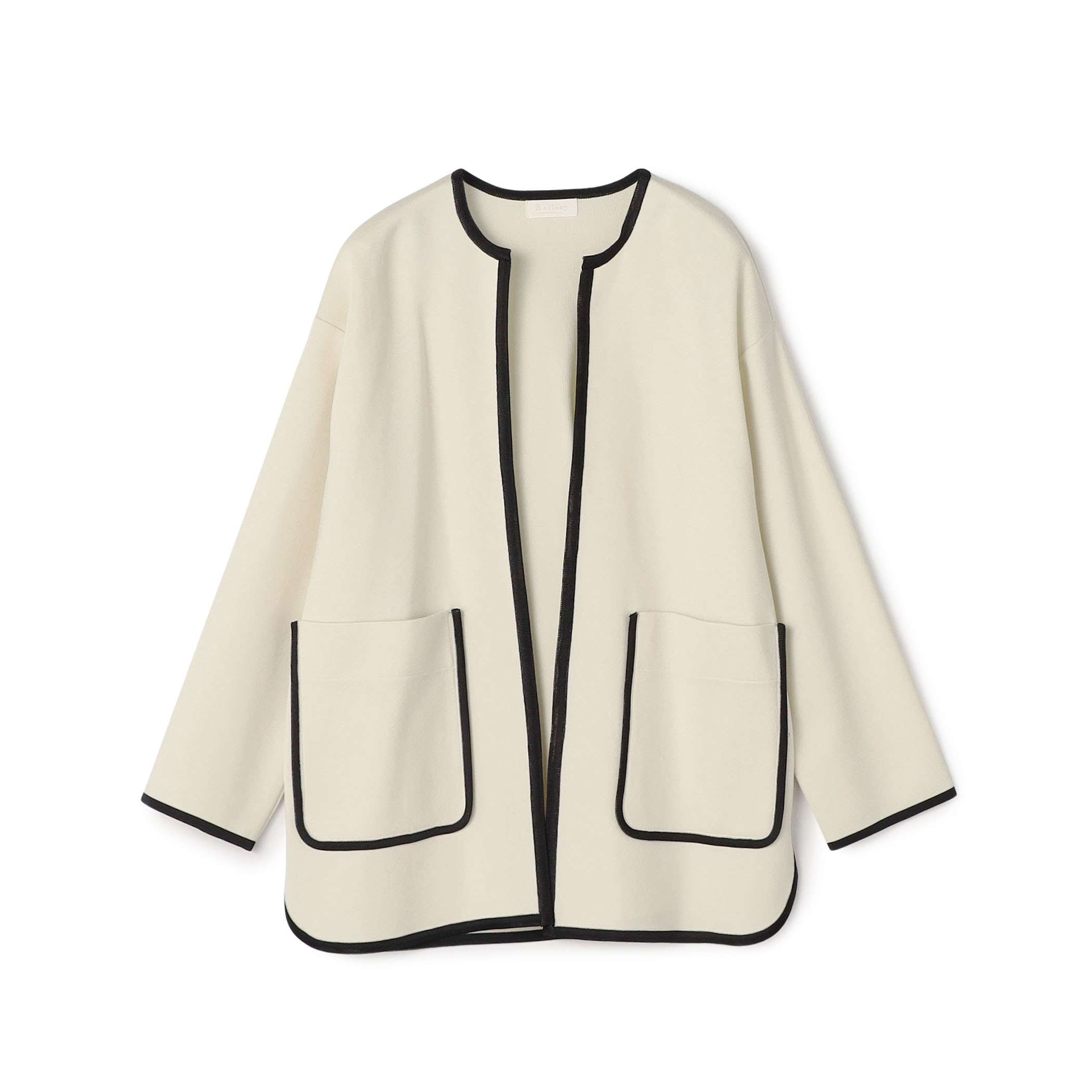 【WEB先行予約】ミラノリブ 2ポケットカーディガン