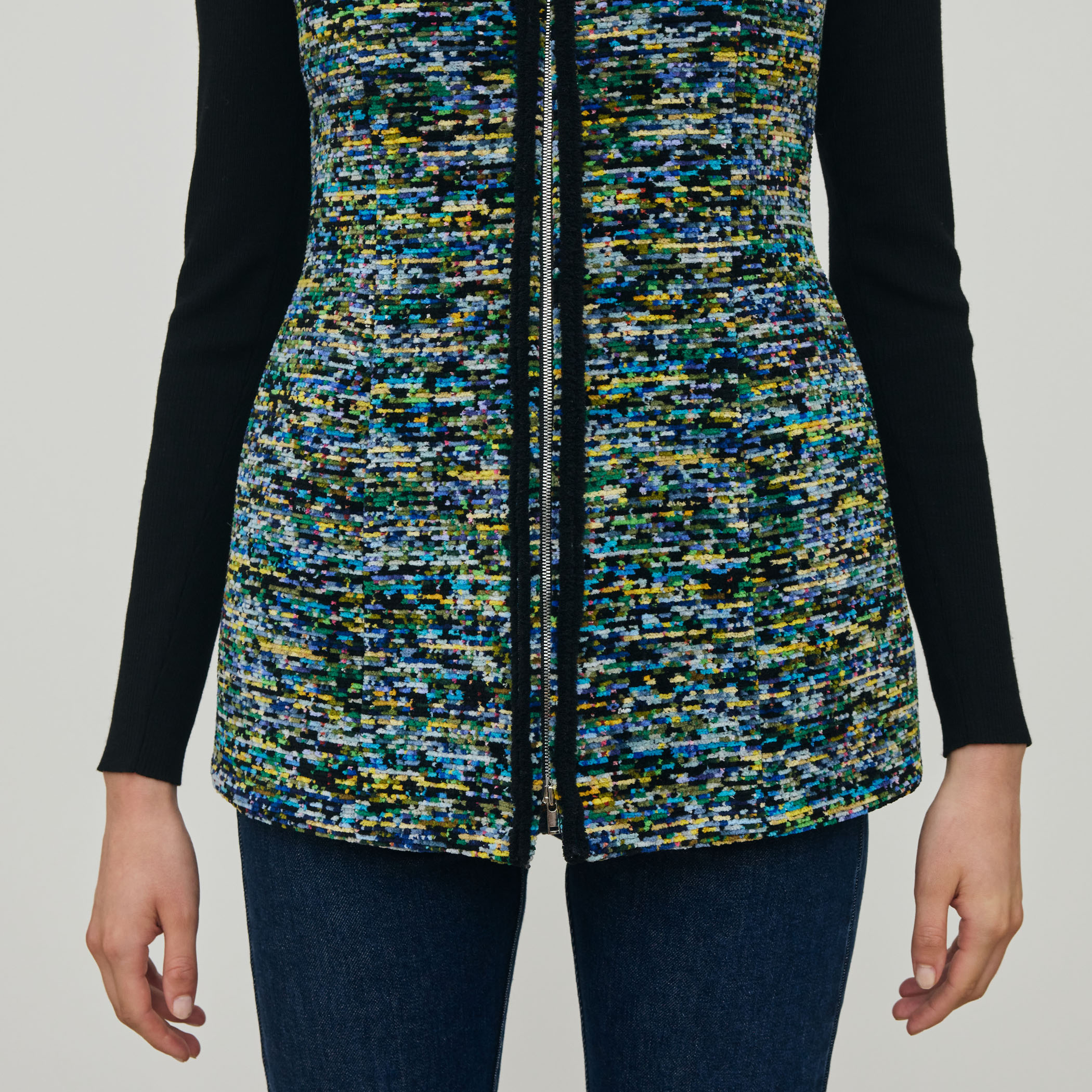 モザイクモール クルーネックジレ｜トゥモローランド 公式通販