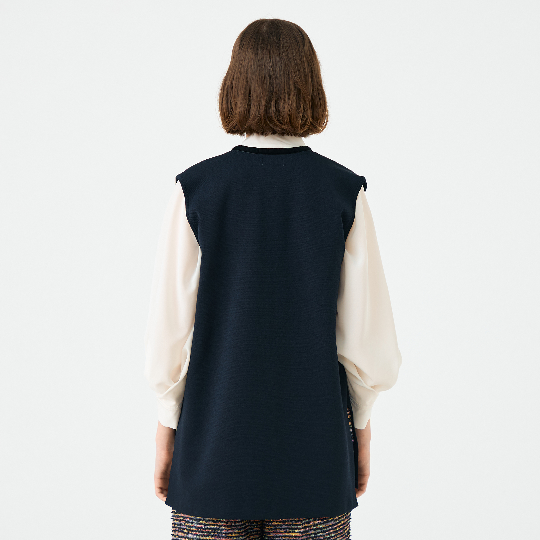 □ミラノリブ Vネックジレ｜トゥモローランド 公式通販