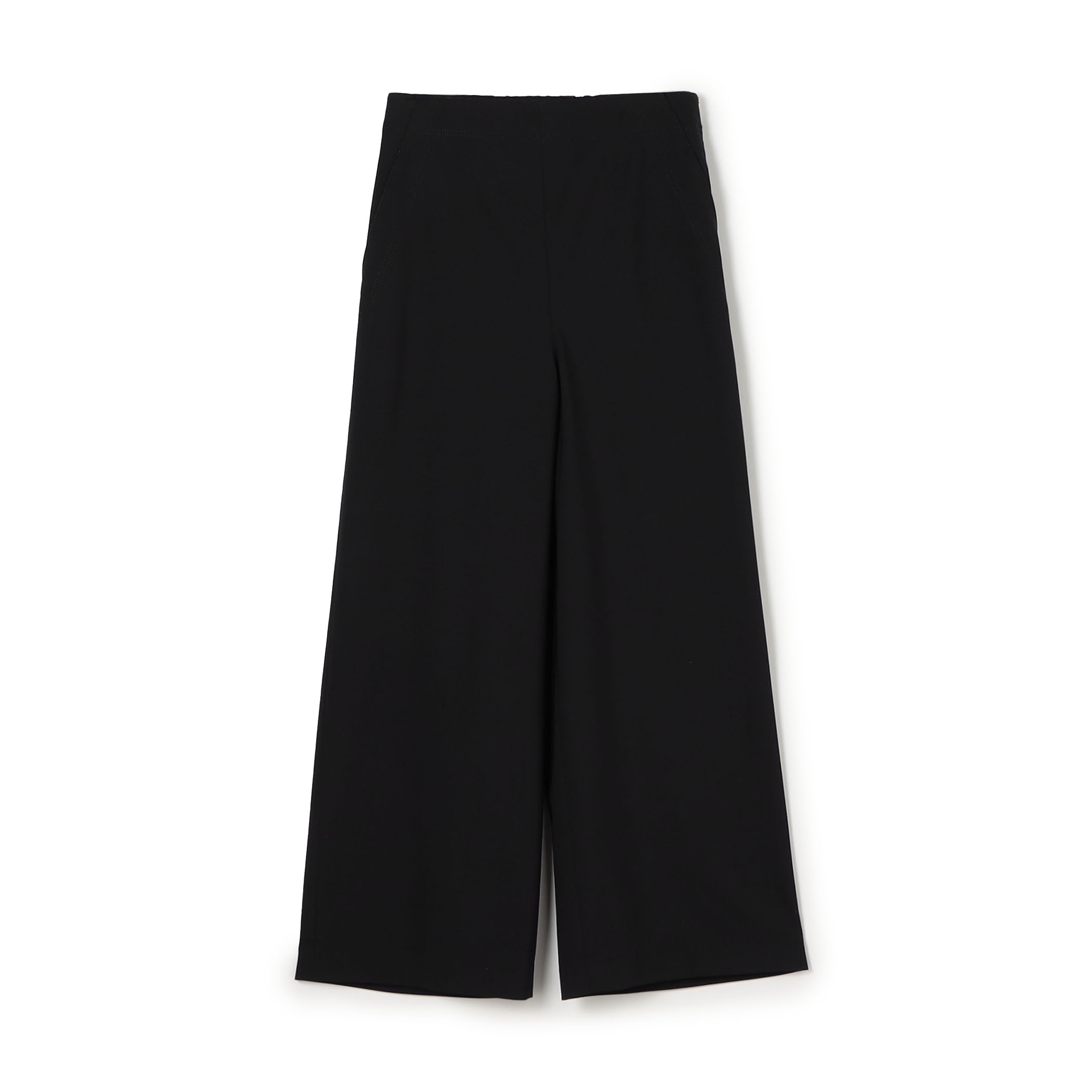 ポリエステルウールストレッチ フレアパンツ