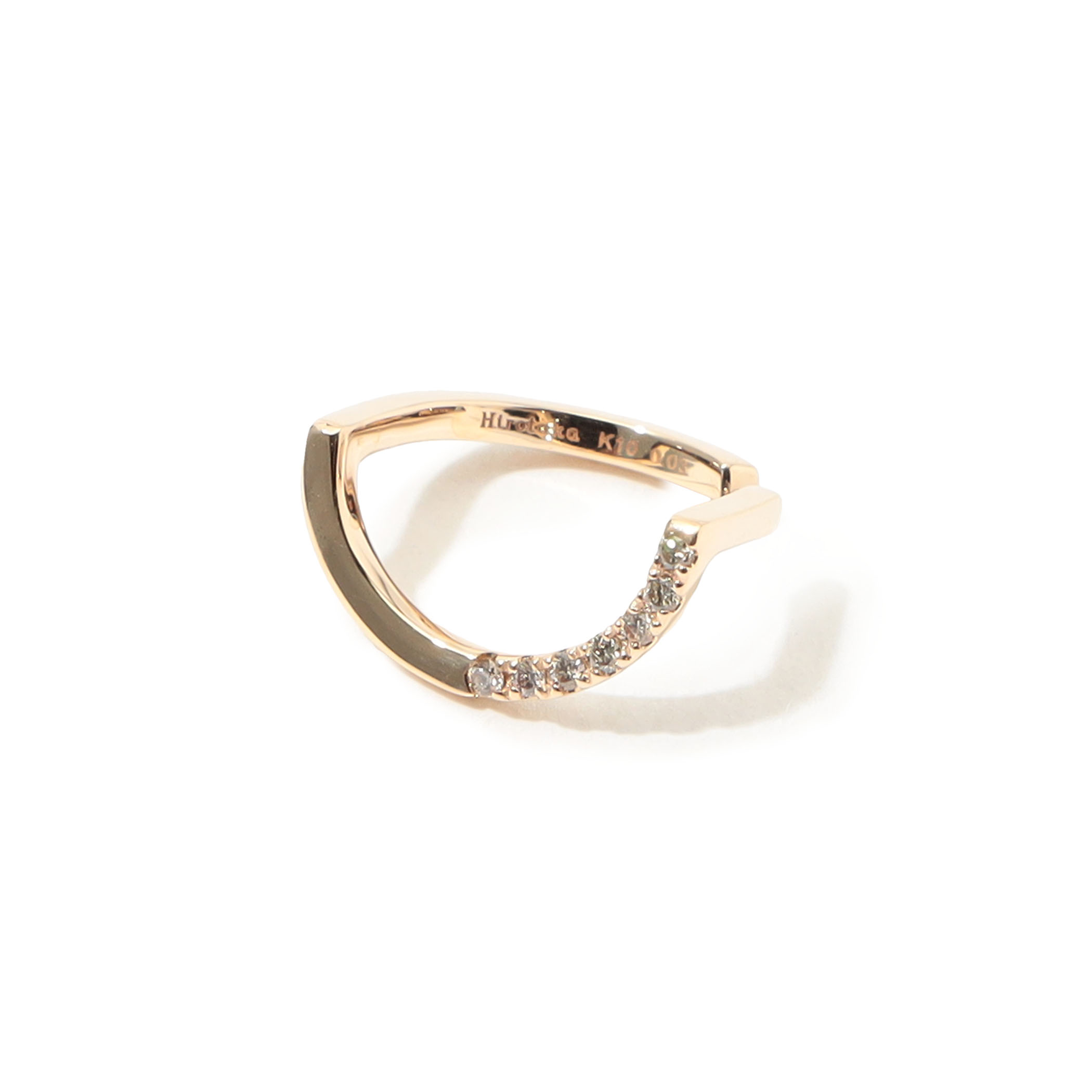 HIROTAKA TREEHOPPER ダイヤモンド 片耳イヤーカフ S