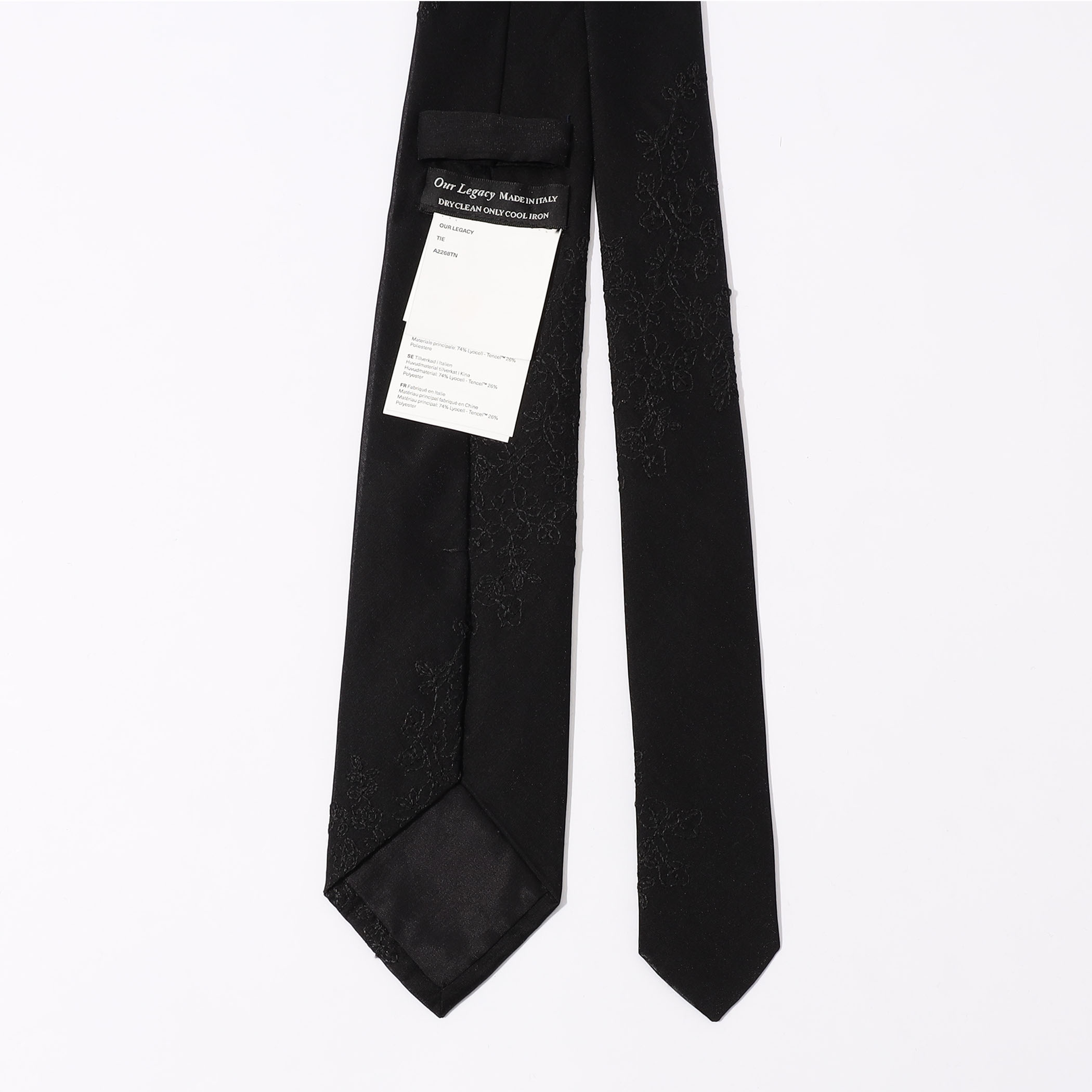 ぽみ様(専用) OUR LEGACY ネクタイ OUR LEGACY TIE エンブロイダリーネクタイ｜トゥモローランド 公式サイト