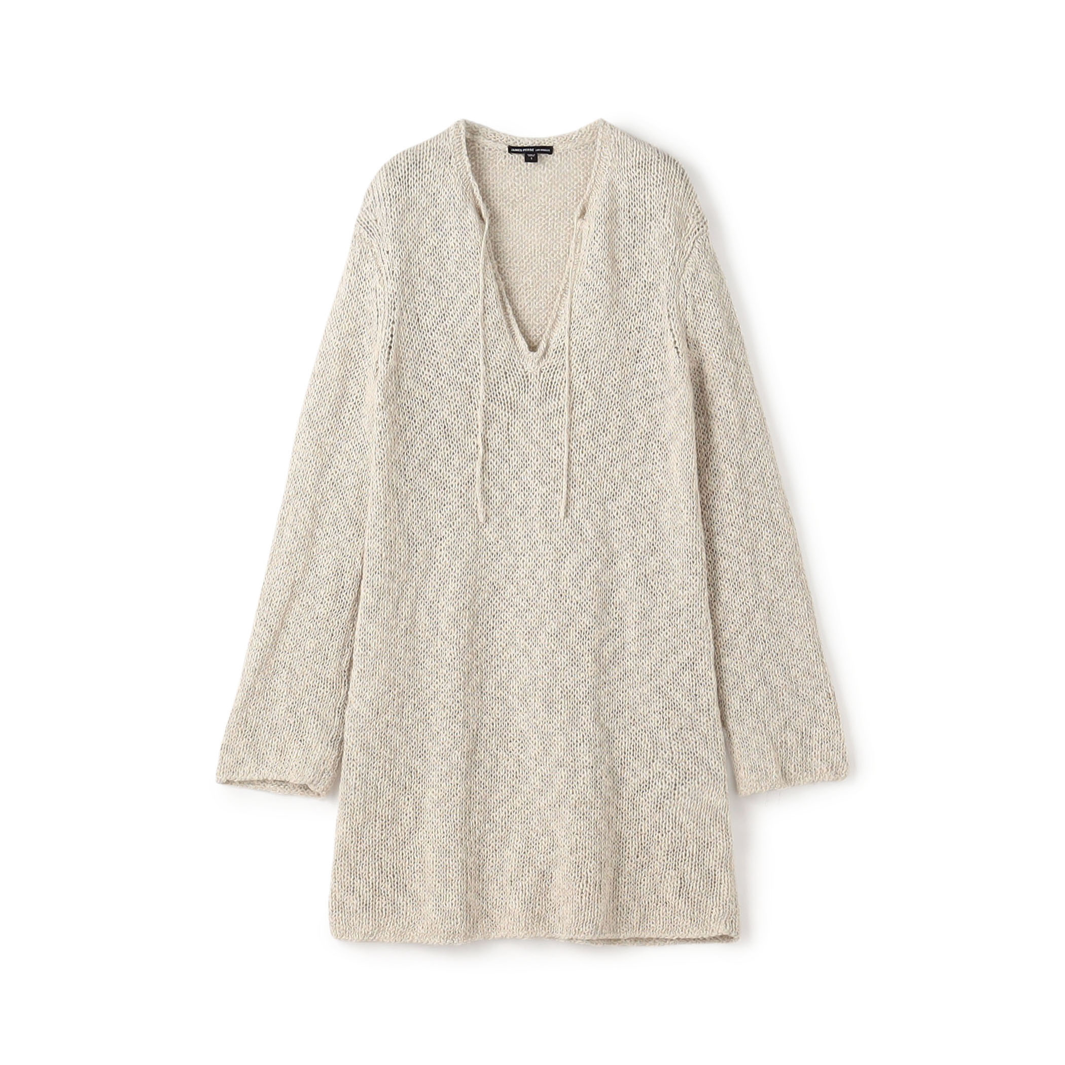 コットンリネン ニットチュニック WVP3140