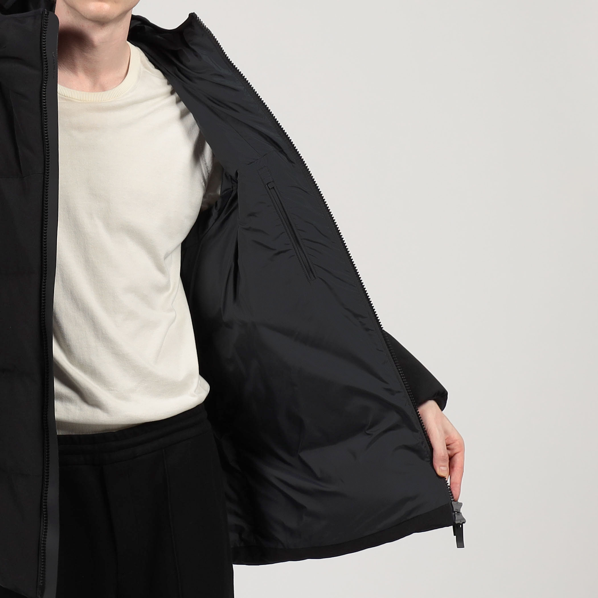 MONCLER VALMARON JACKET ポリエステルコットン ダウン