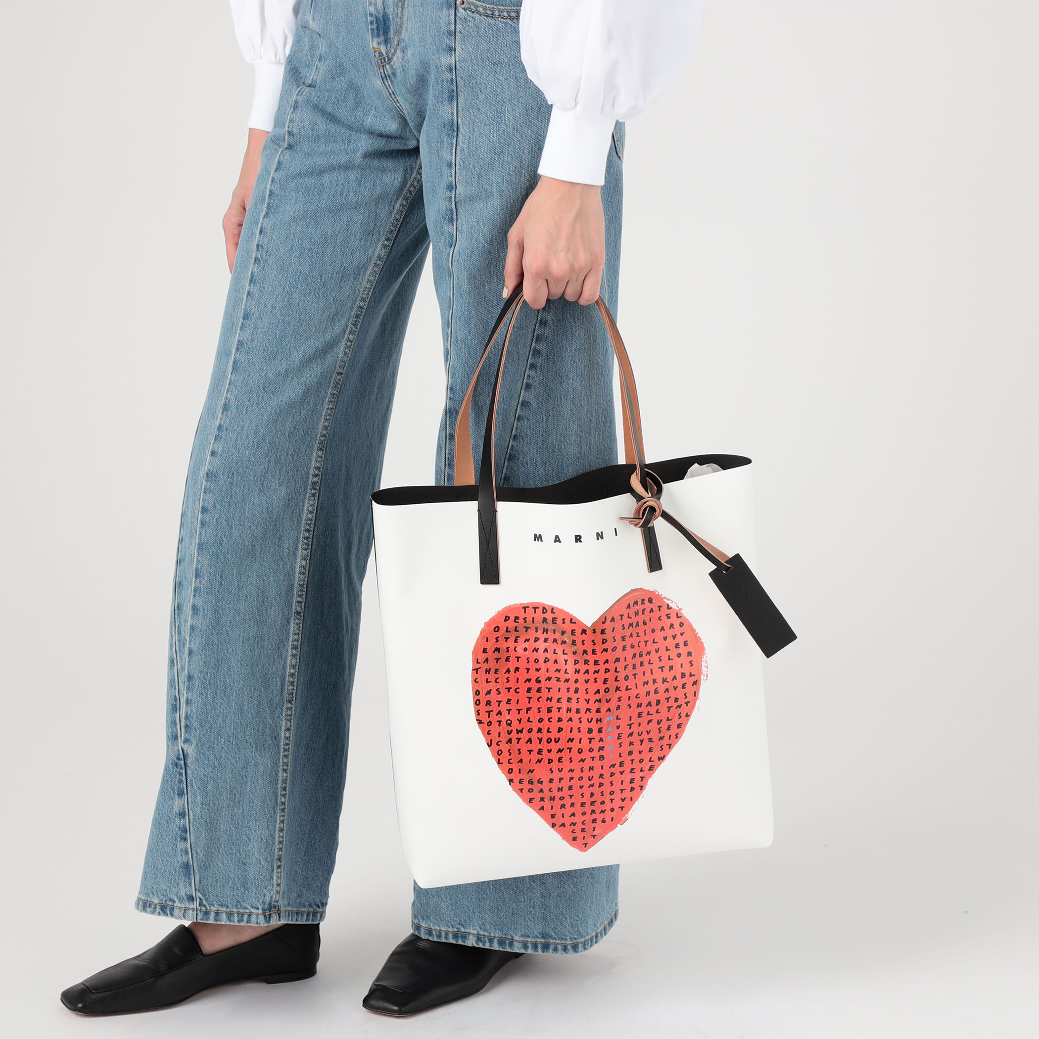 MARNI SHOPPING N/S SHOPPER BAG トートバッグ-