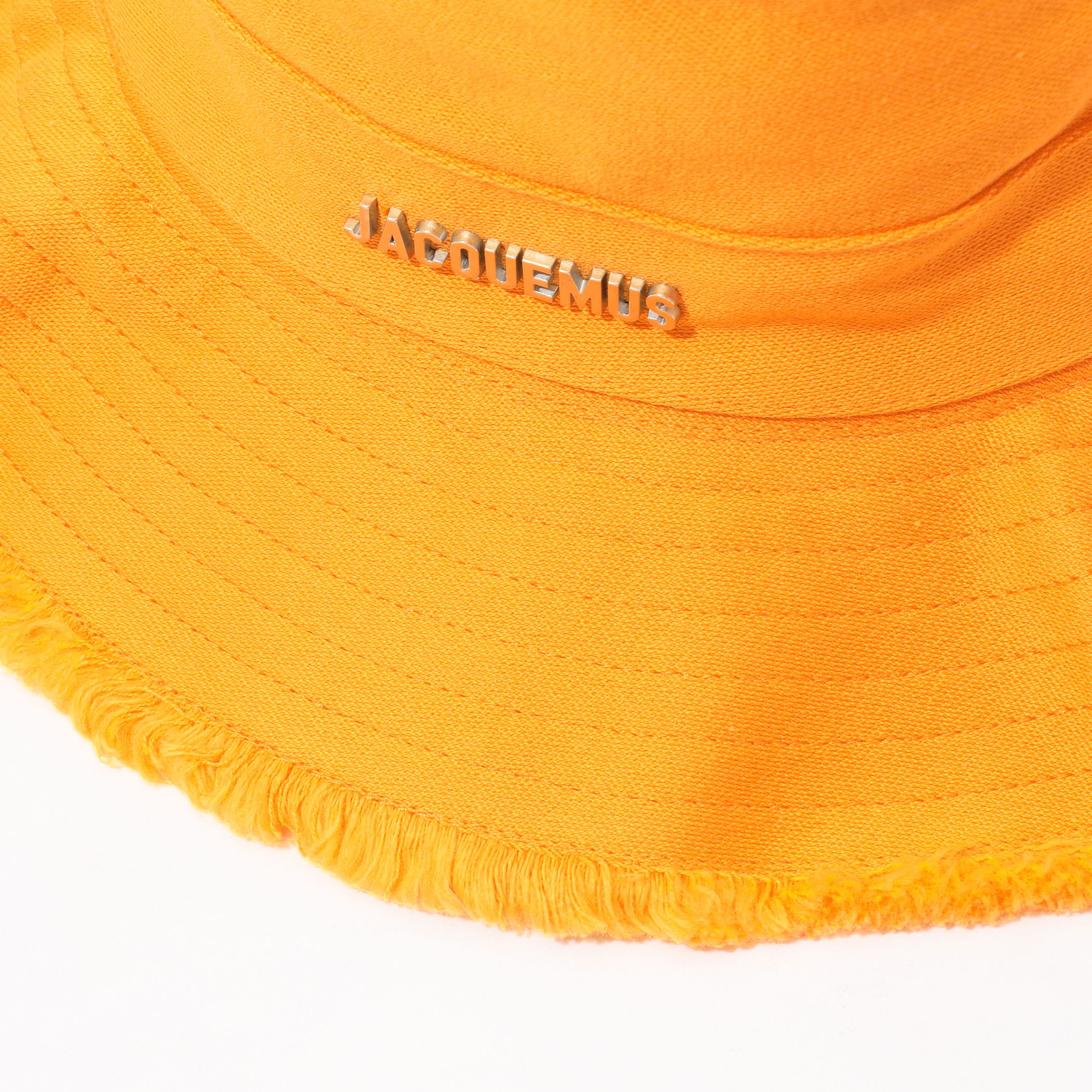 お試し価格！】 JACQUEMUS イエローフリンジハット 帽子 - 帽子