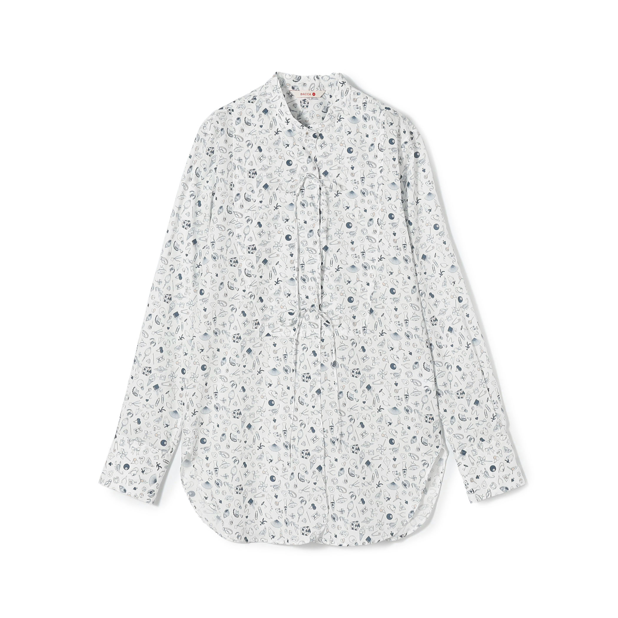 スプリングリバティ プリントシャツ