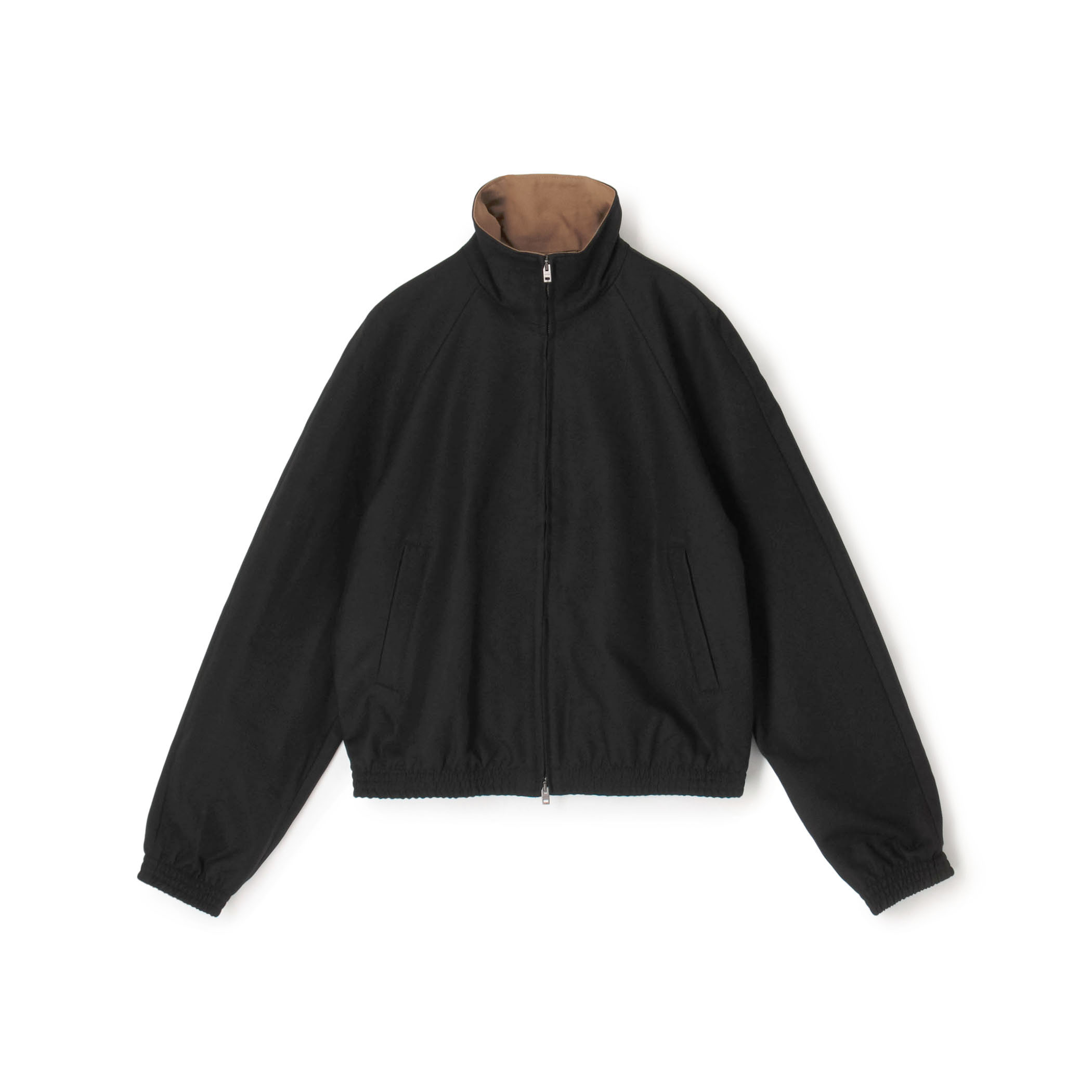 Acne Studios コットンサテン ロゴブルゾン