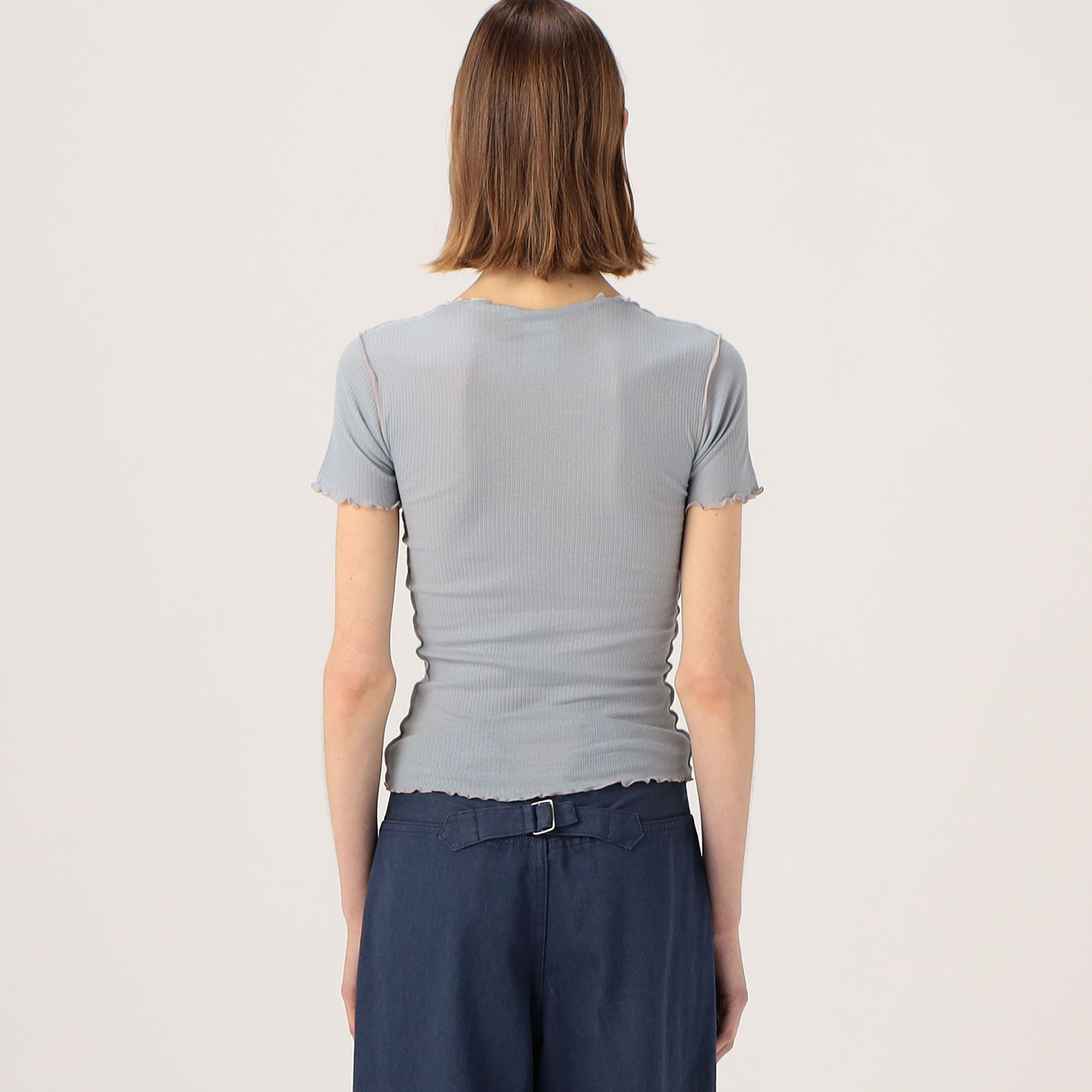 Baserange/ VEIN TEE COTTON RIB /S www.krzysztofbialy.com