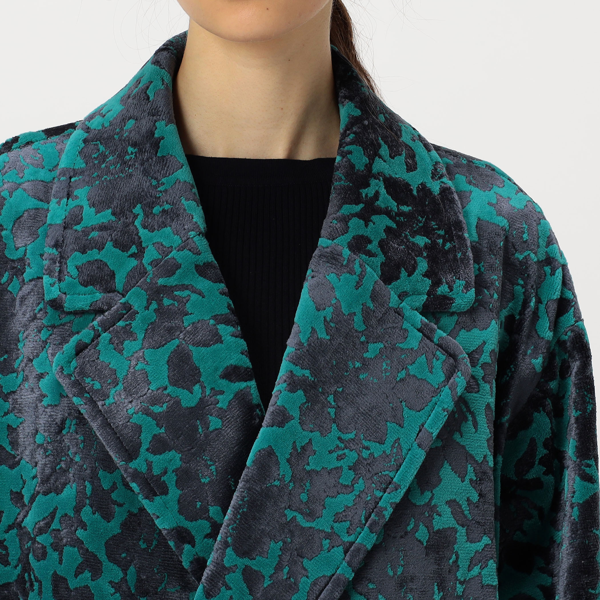 パイルジャカード Pコート｜トゥモローランド 公式通販