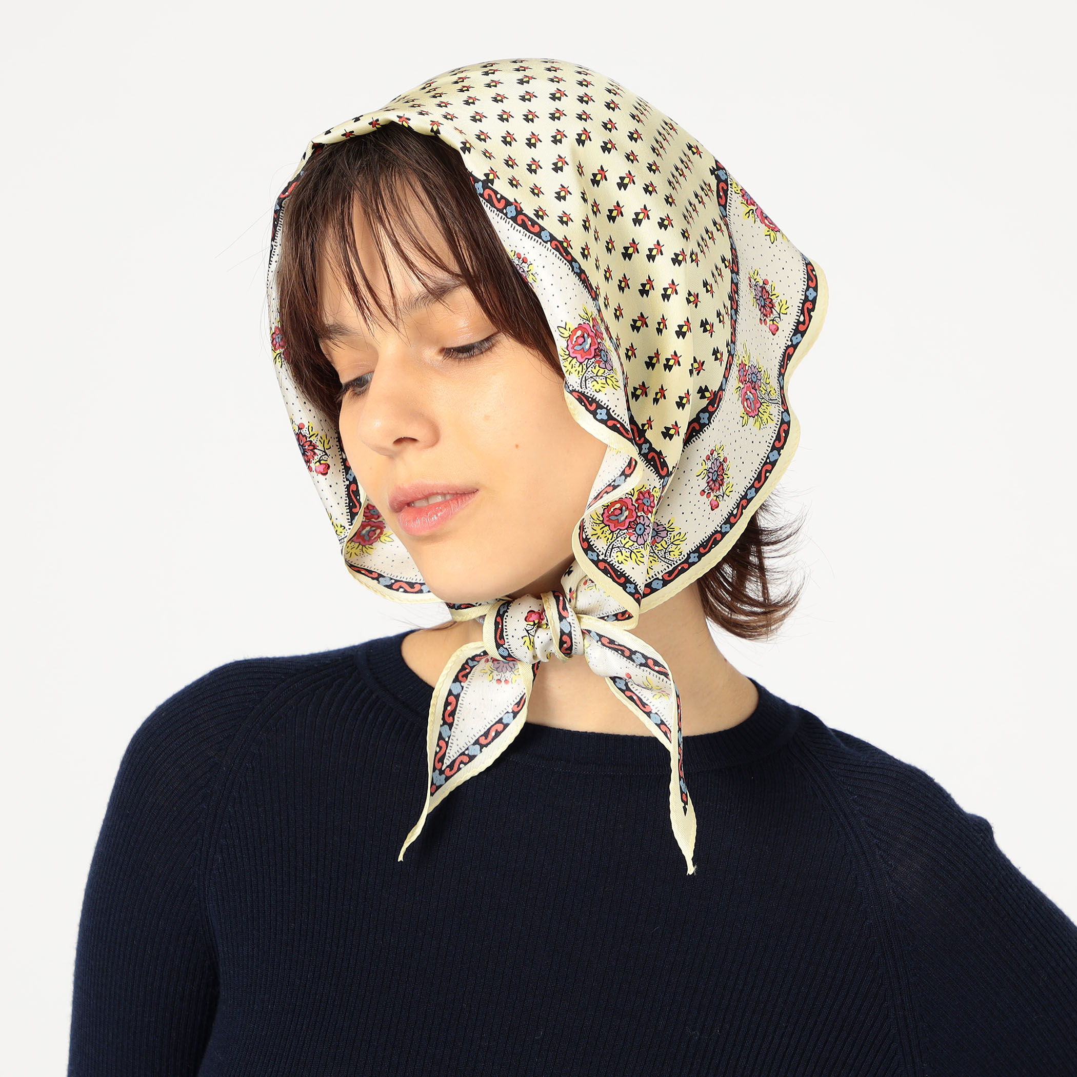 SOULEIAO シルクプリント スカーフ｜トゥモローランド 公式通販