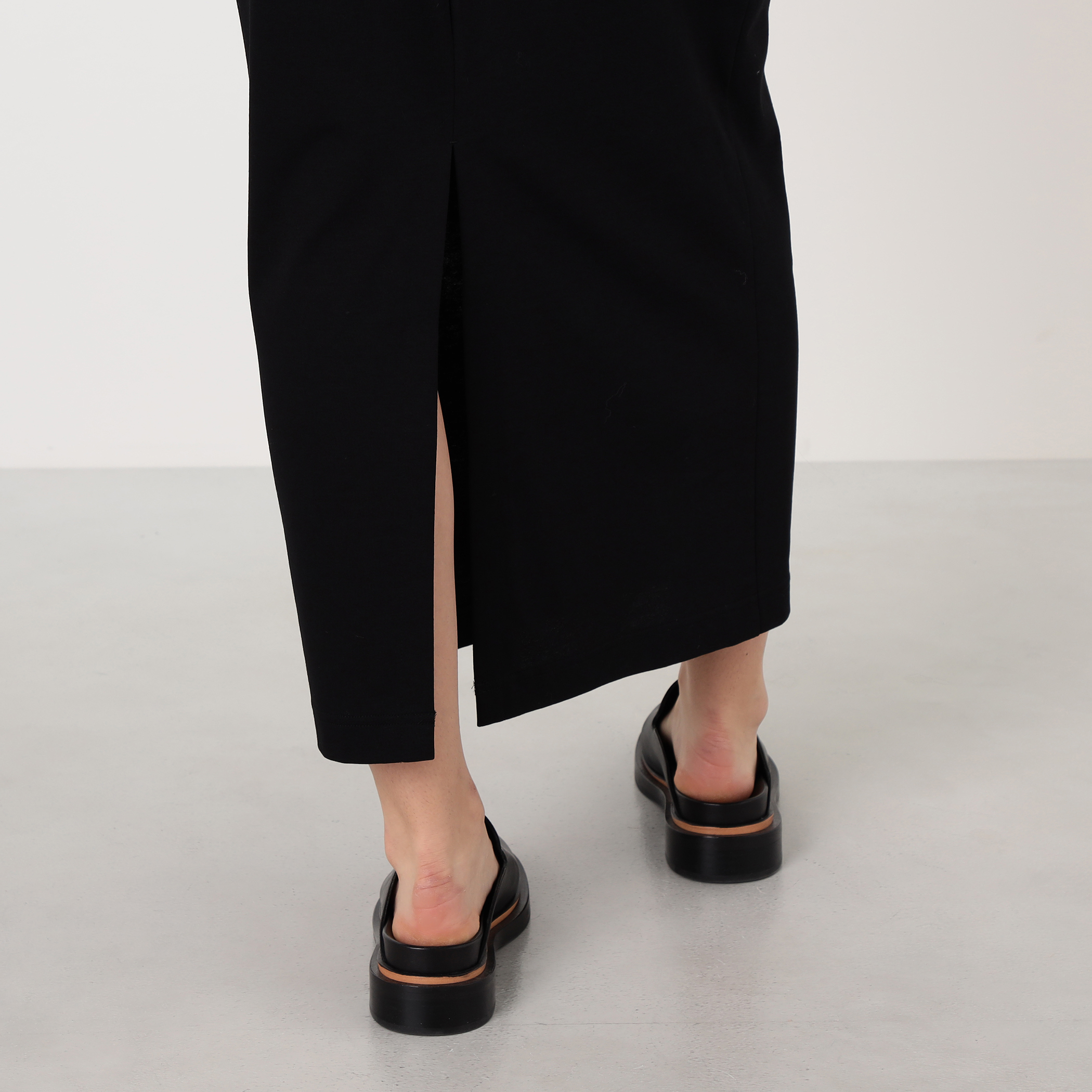 Mame Kurogouchi Cotton Jersey Asymmetric Skirt アシンメトリー