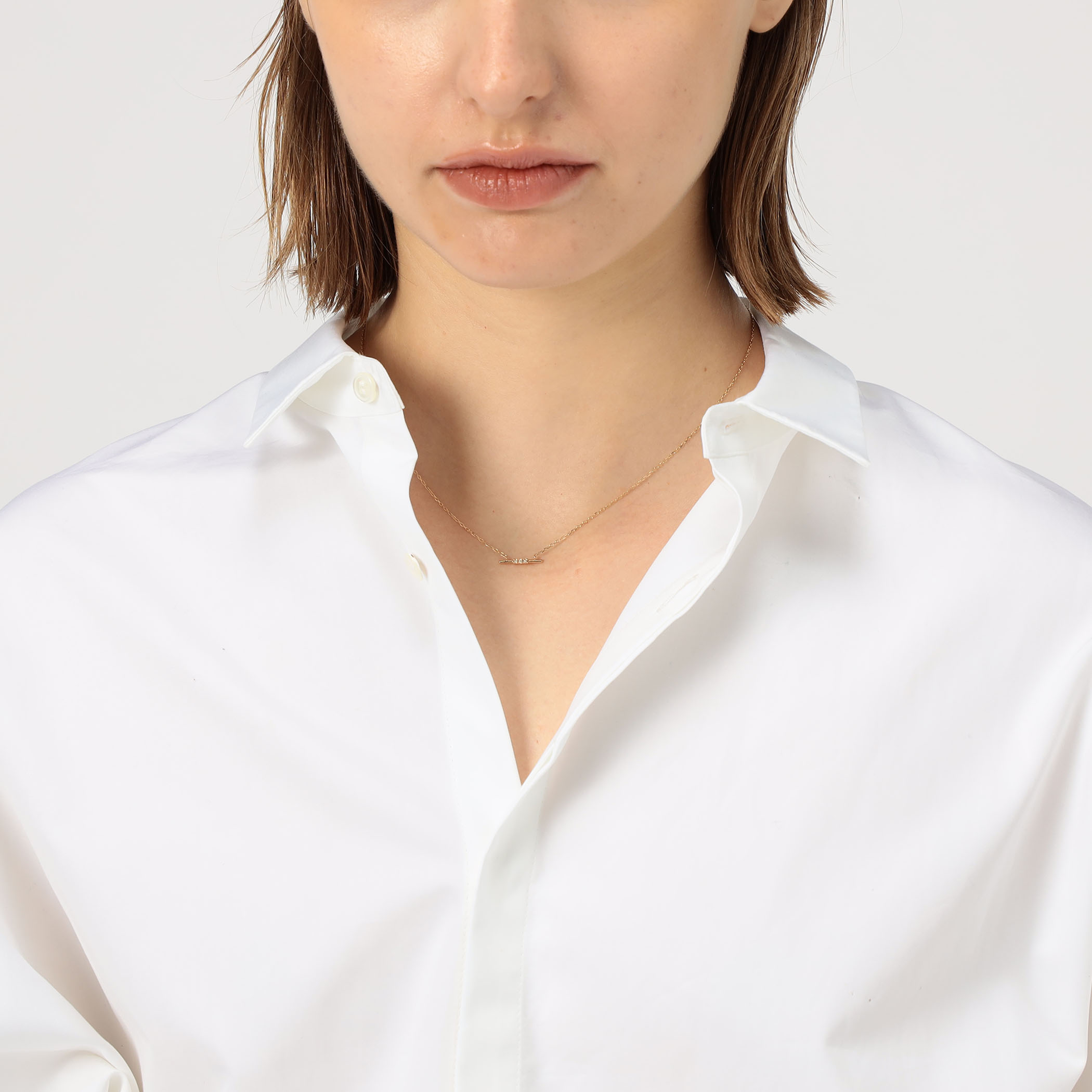 別注】Hirotaka ダイヤモンド バー ネックレス｜トゥモローランド 公式通販