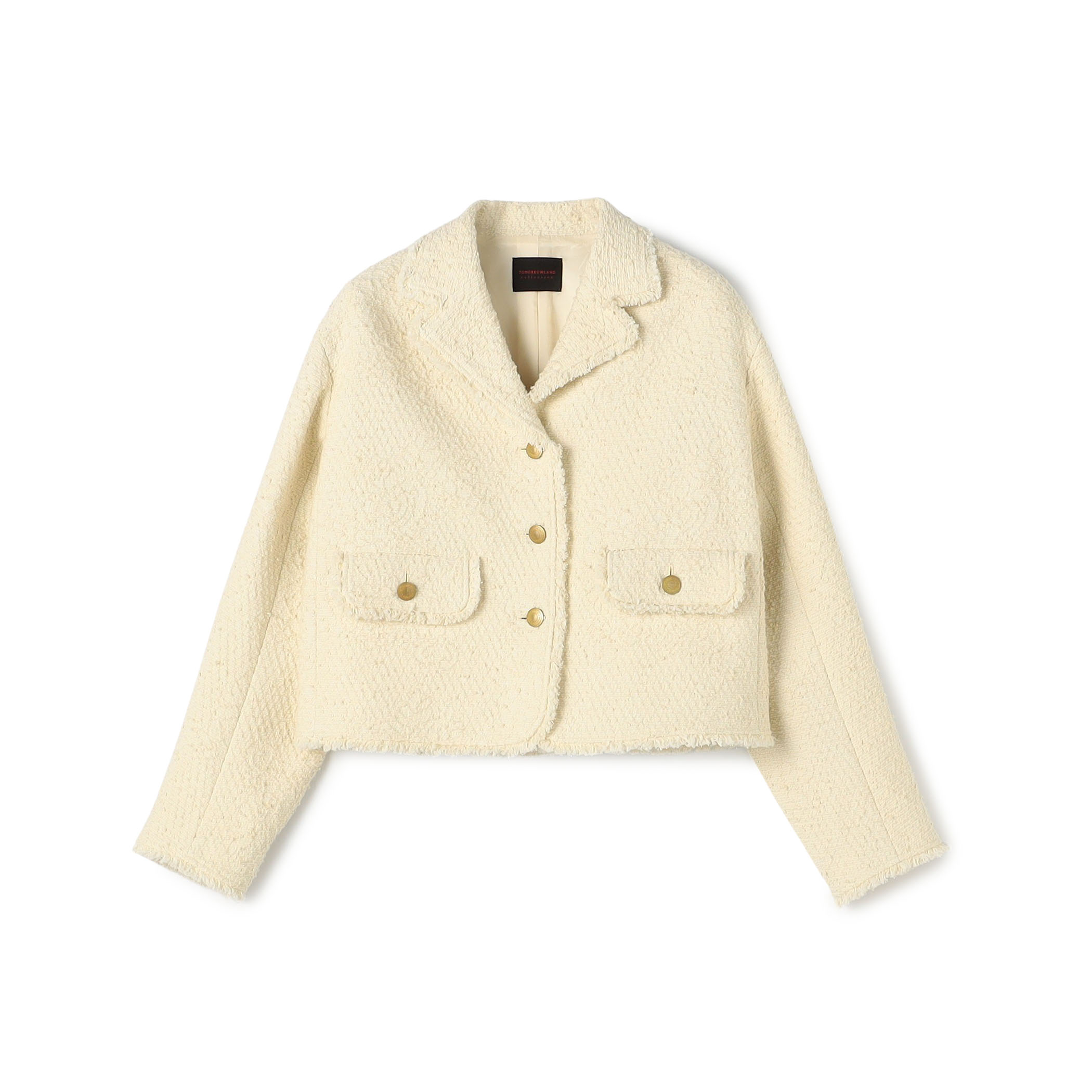 パンソッティ ショートテーラードジャケット