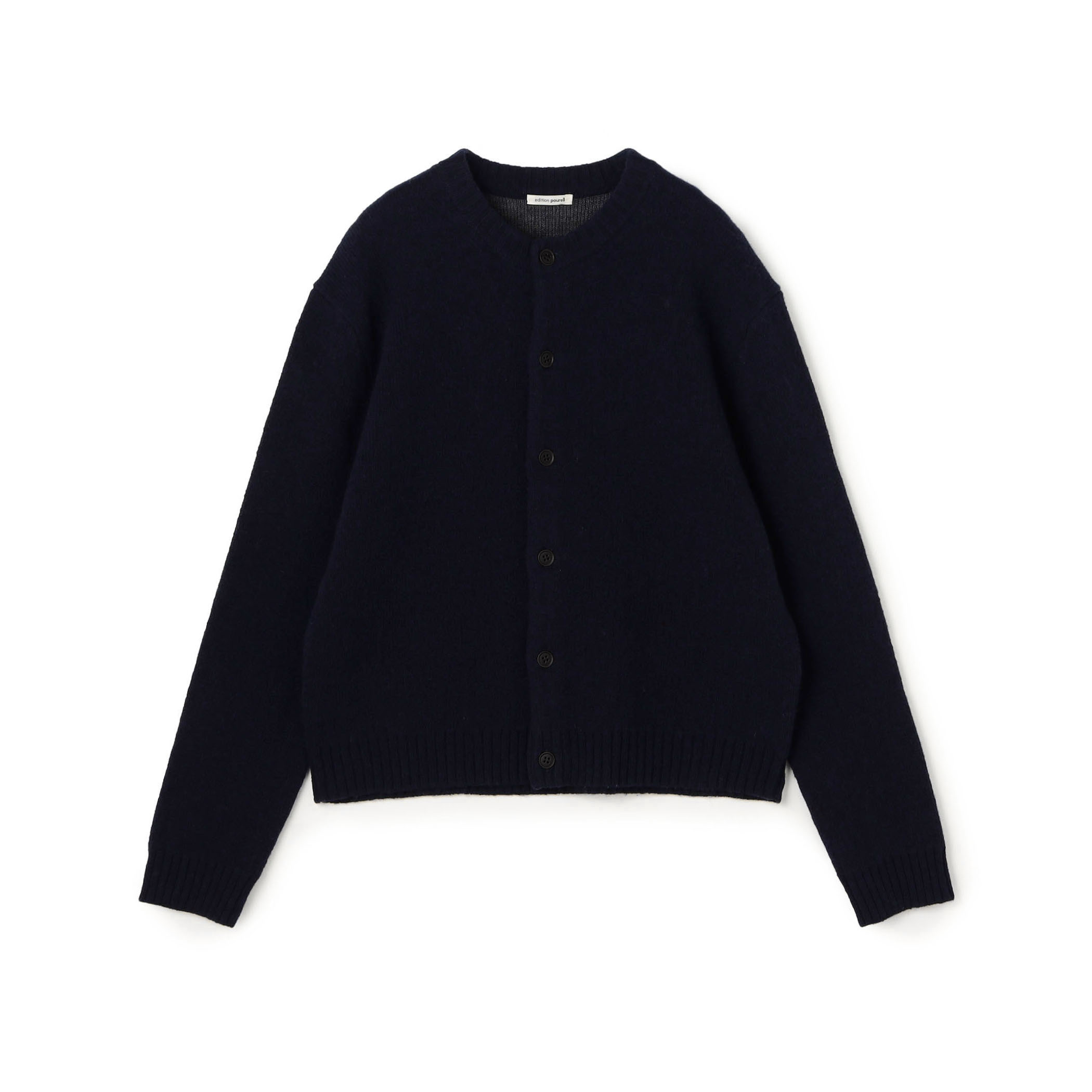 【WEB先行予約】edition pourell ダブルフェイス ニットカーディガン