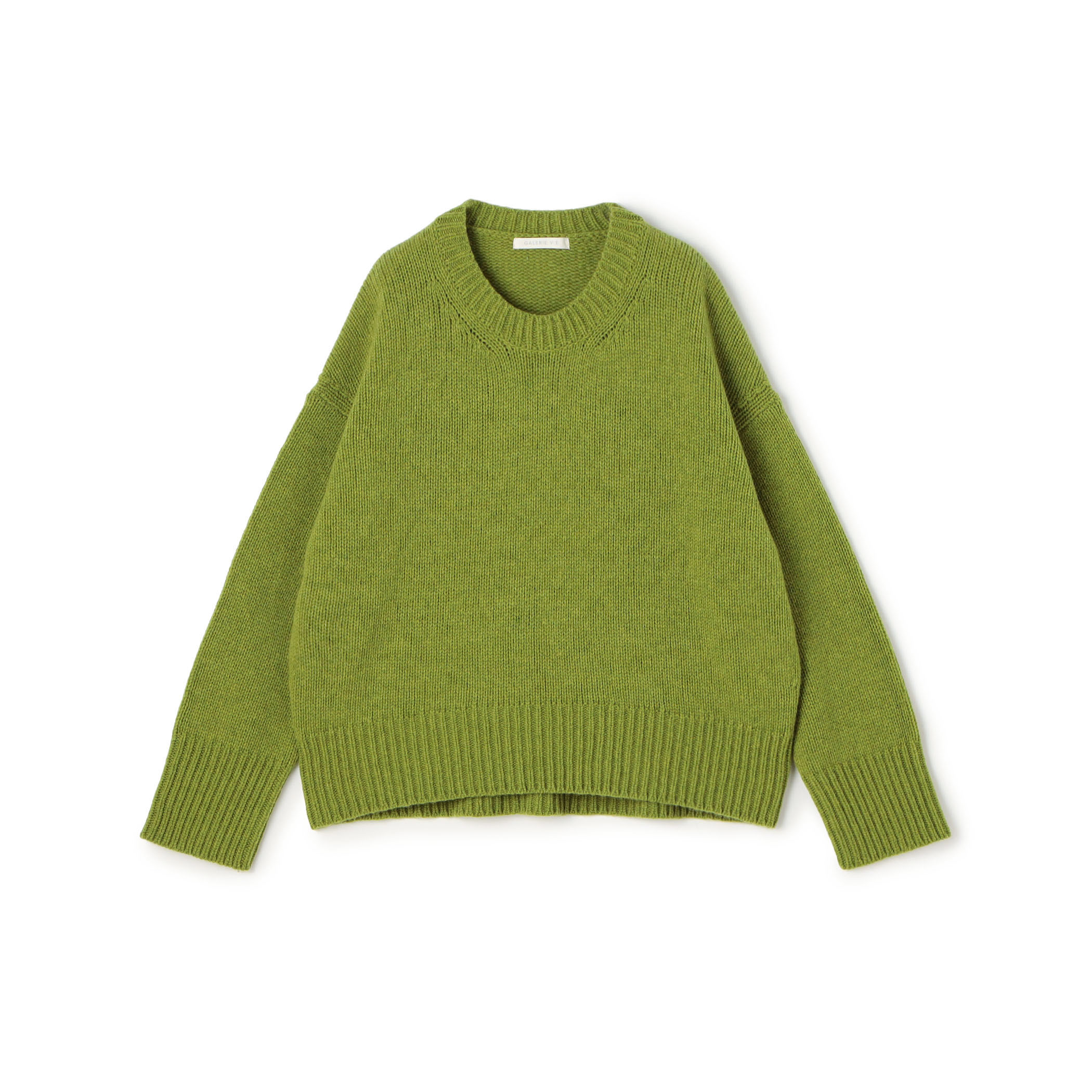 【WEB先行予約】ファインウール クルーネックプルオーバー