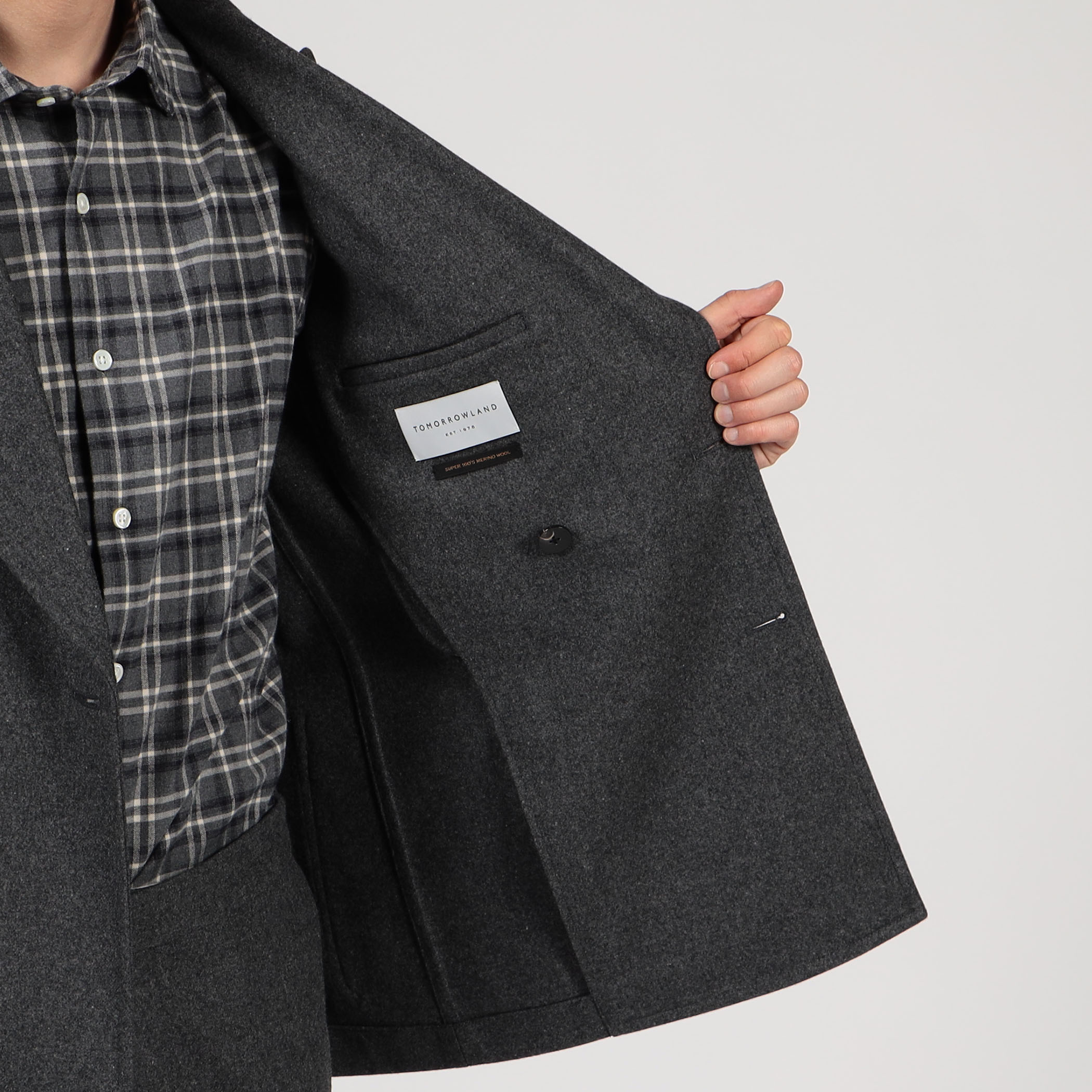 極美品✨ハケットロンドン テーラードジャケット ストライプ ウール100% 紺