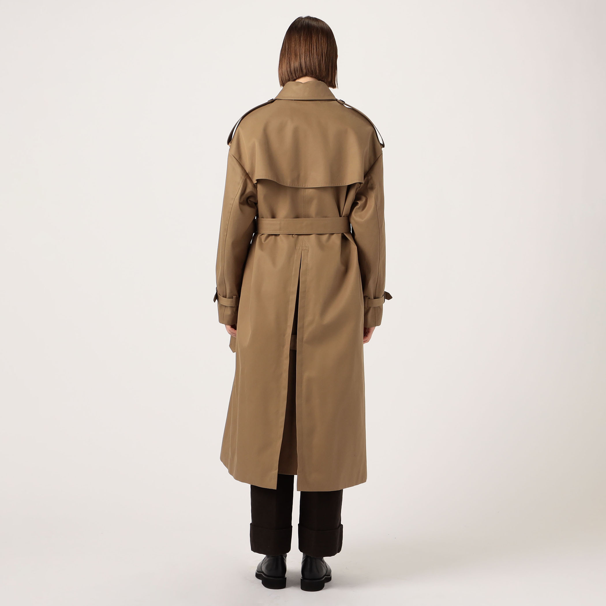 HYKE TRENCH BIG FIT トレンチコート｜トゥモローランド 公式サイト