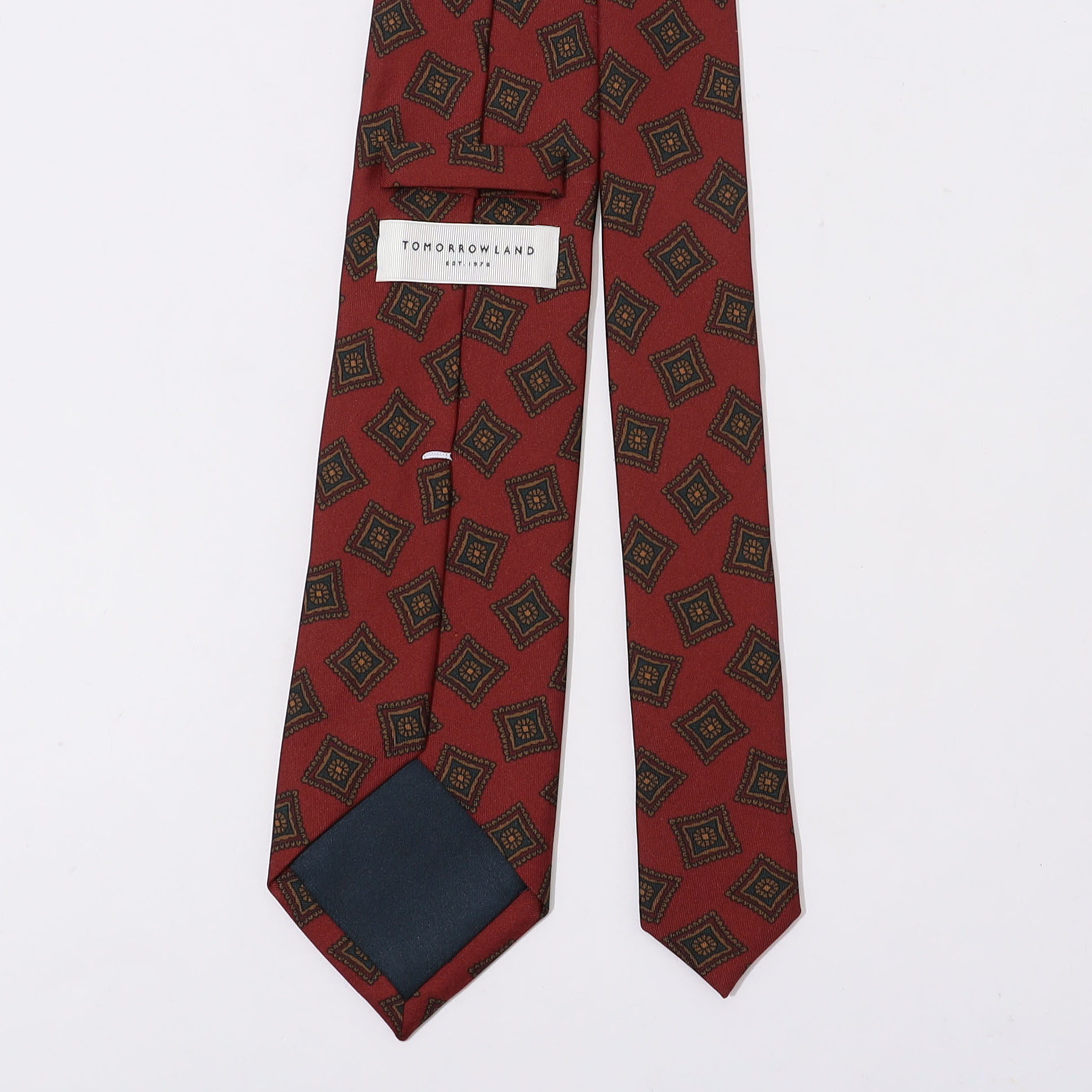 TOMORROWLAND シルクプリント 小紋柄ネクタイ｜トゥモローランド