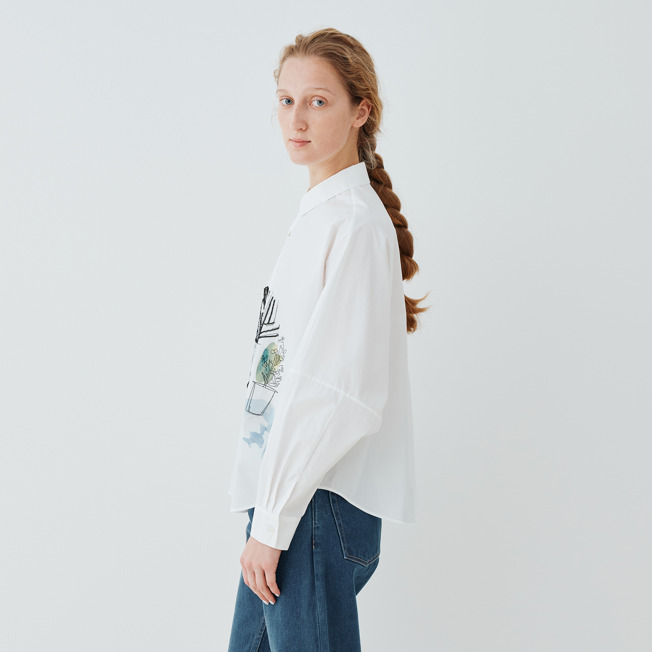 Landscape Embroidery Shirts｜トゥモローランド 公式通販