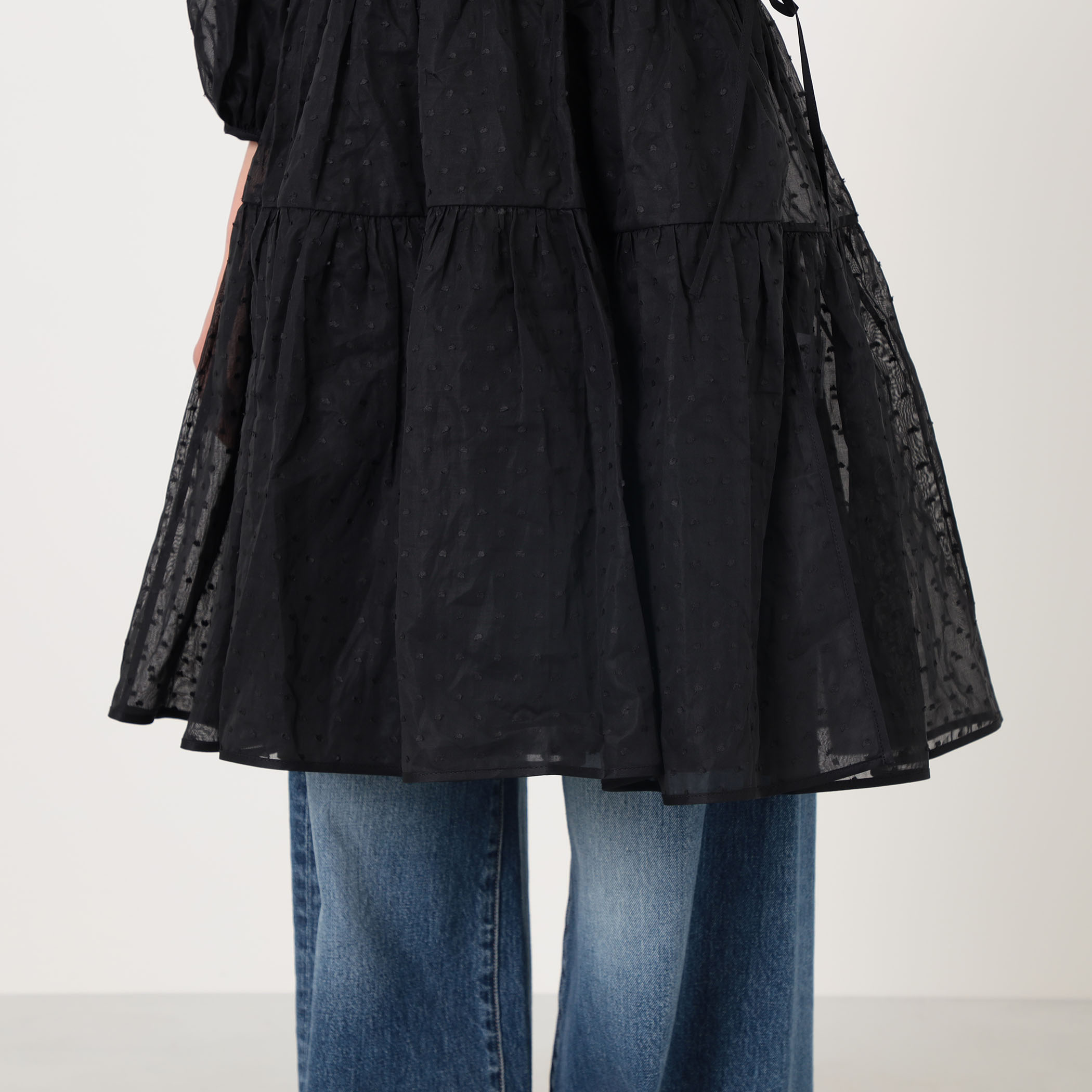 CECILIE BAHNSEN MIRABELLE DRESS ティアードワンピース 