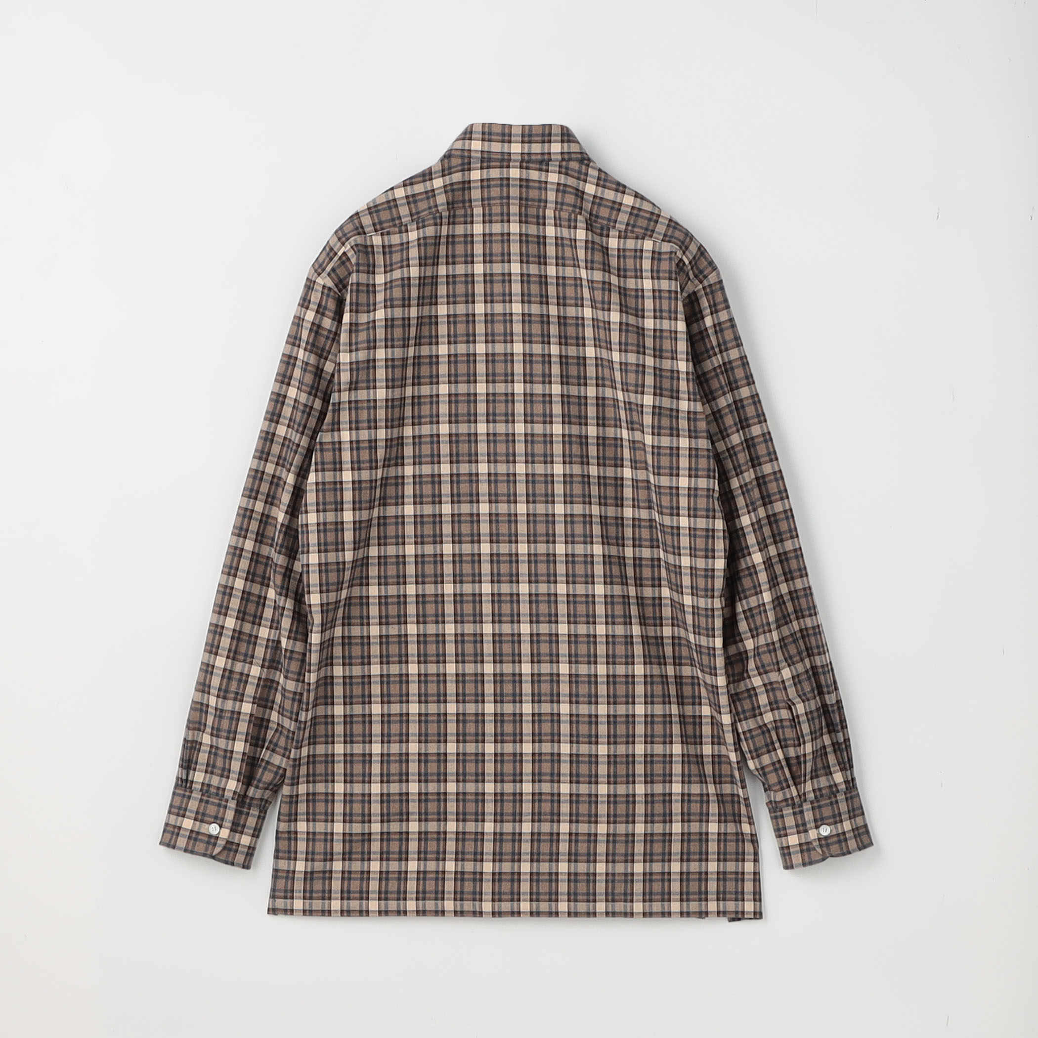 Charvet コットンネル セミワイドカラーシャツ｜トゥモローランド 公式
