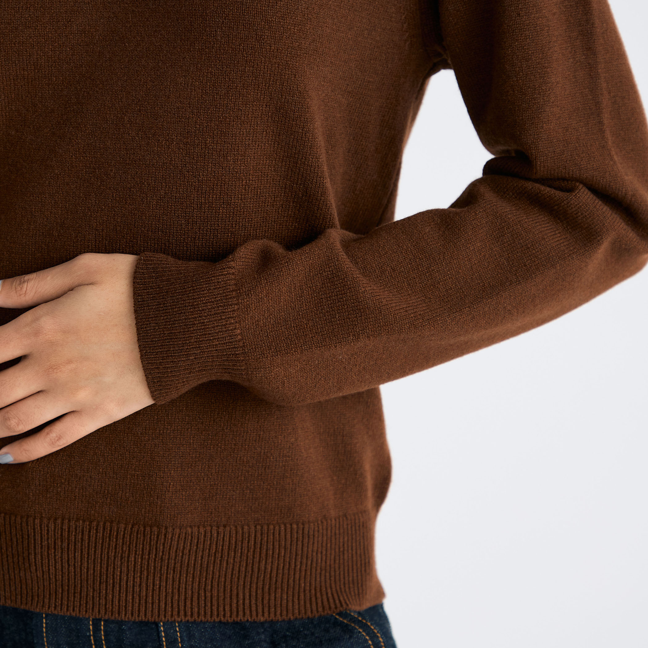 【フォロー割】 新品 MBE 総柄 ウール クルーネックニットプルオーバー 4 日本製》ダマスク柄クルーネックニット(ニット・セーター) | MICHEL