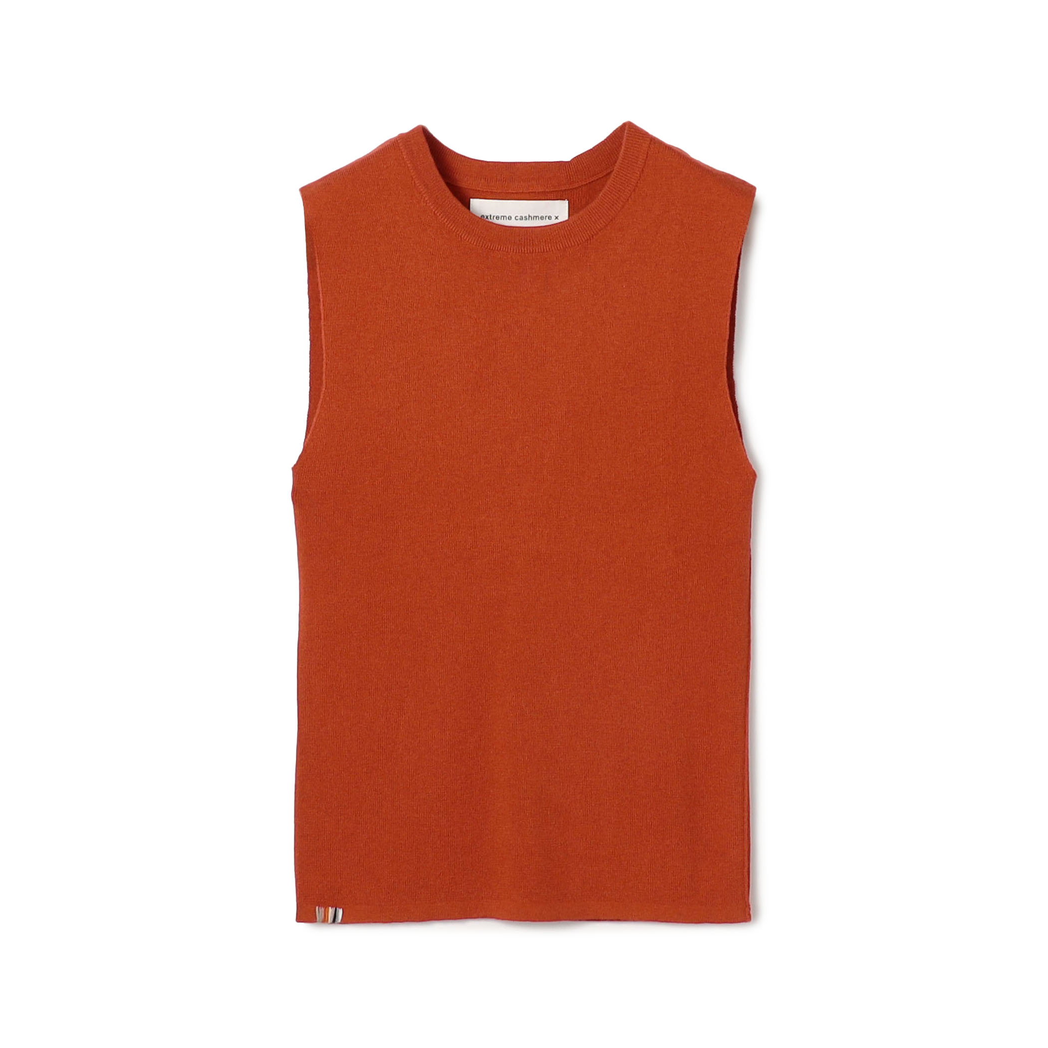 extreme cashmere スリーブレストップス