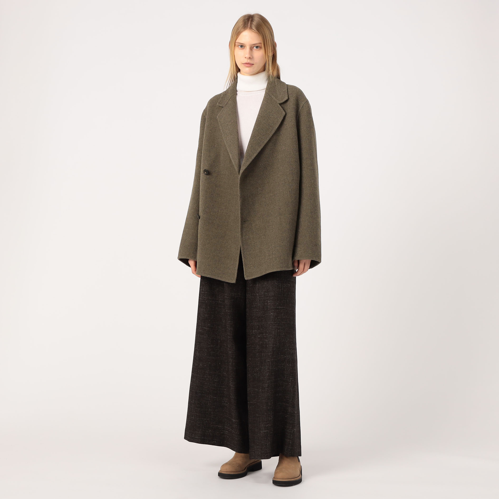 フラックスフラノ イージーワイドパンツ｜トゥモローランド 公式通販