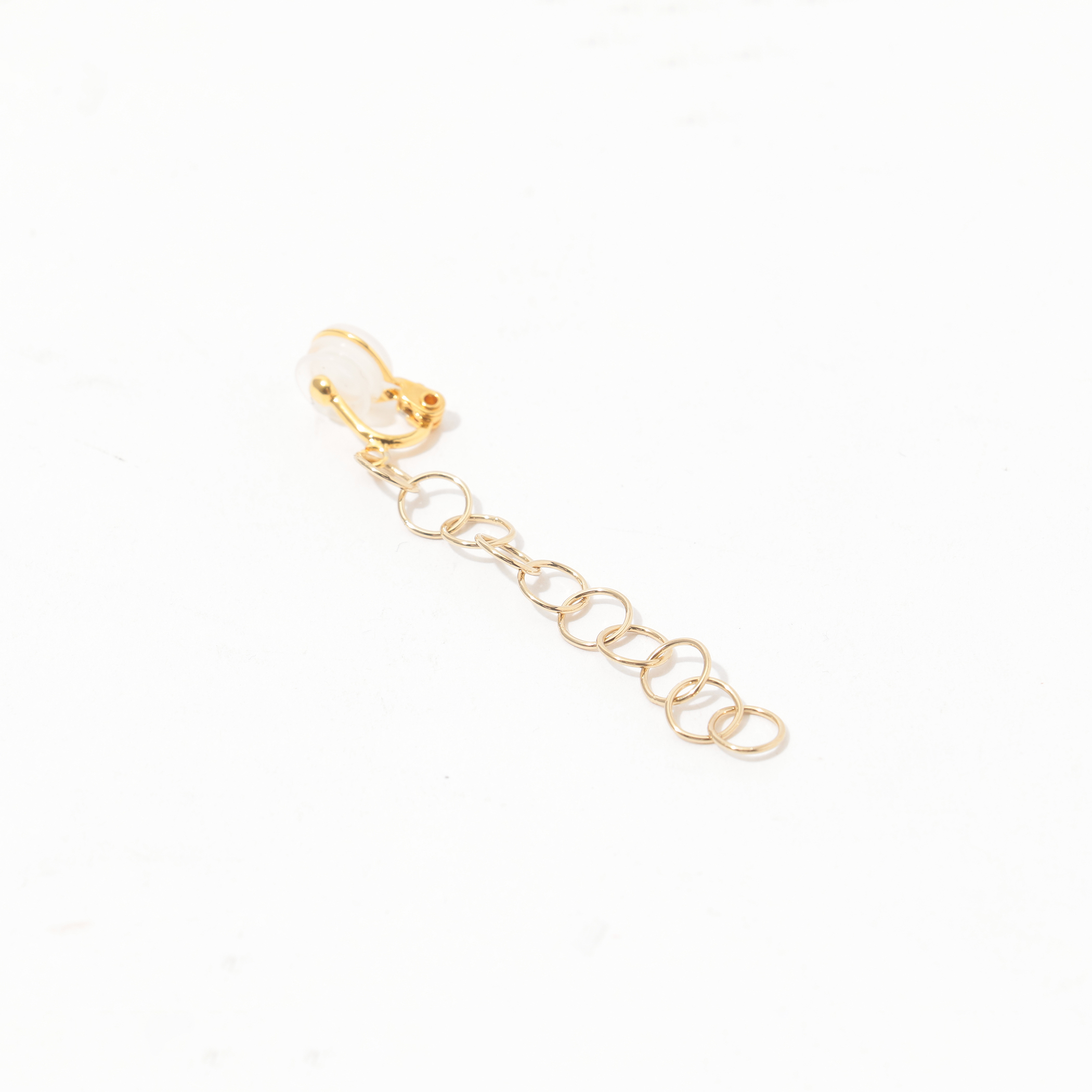 別注】pascale lion Short Chain ゴールドイヤリング