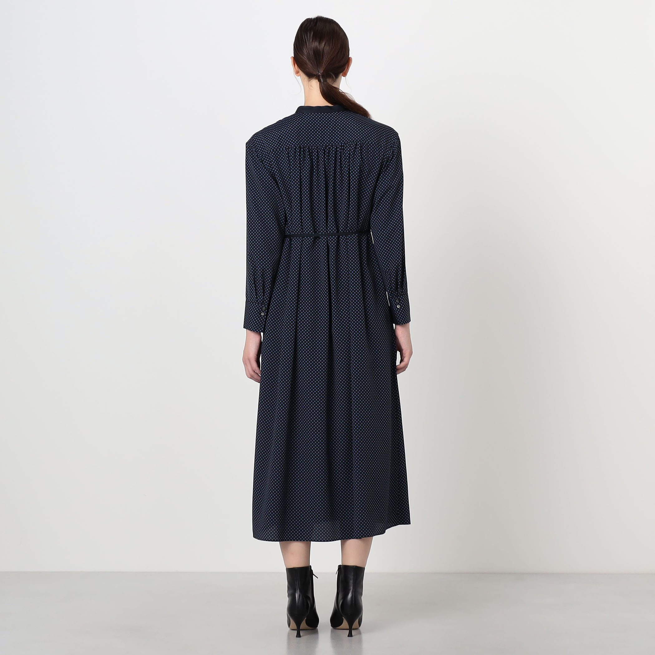 ワンピース torotoro3 ドットプリント ロングシャツワンピース｜トゥモローランド 公式サイト