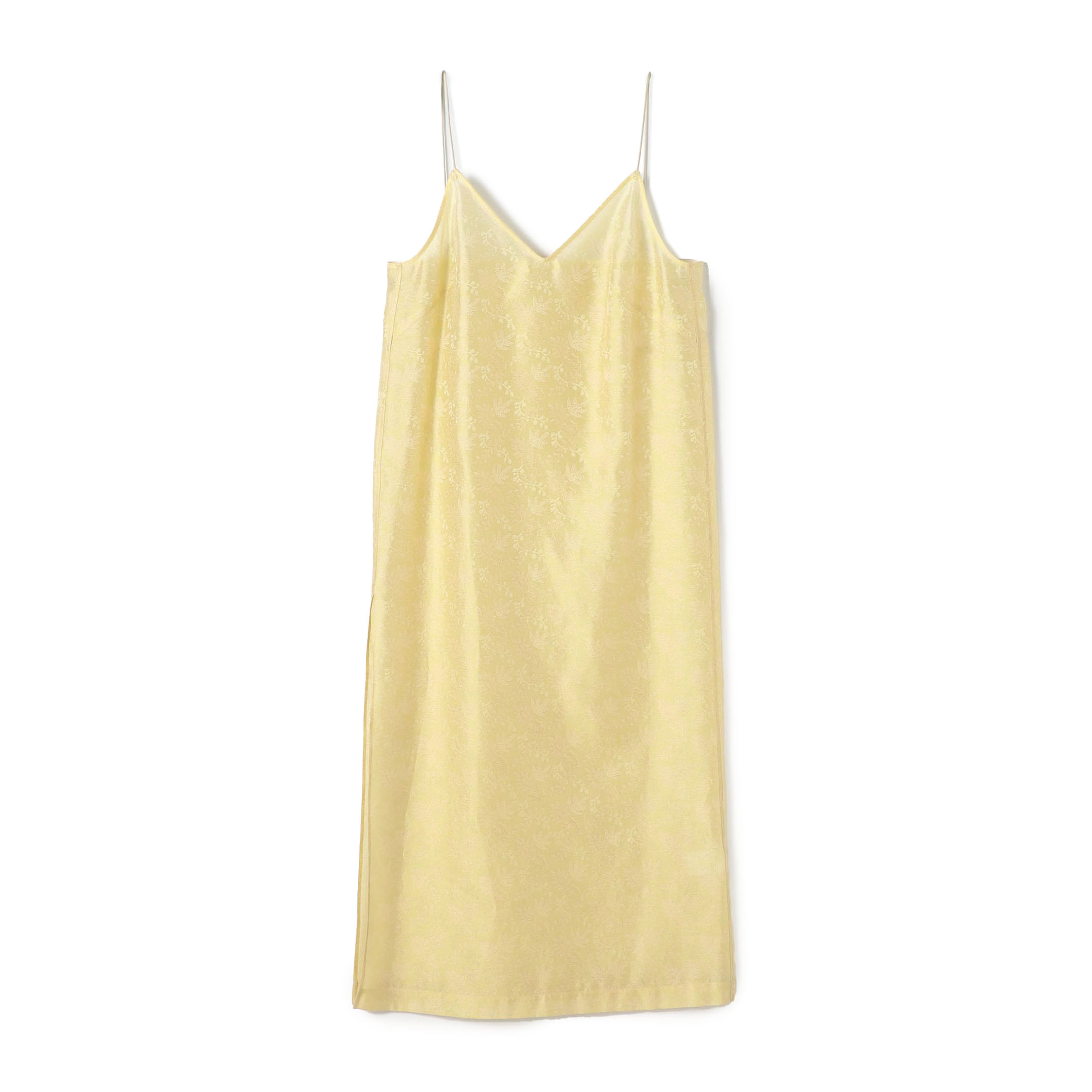 ラメジャカード キャミドレス