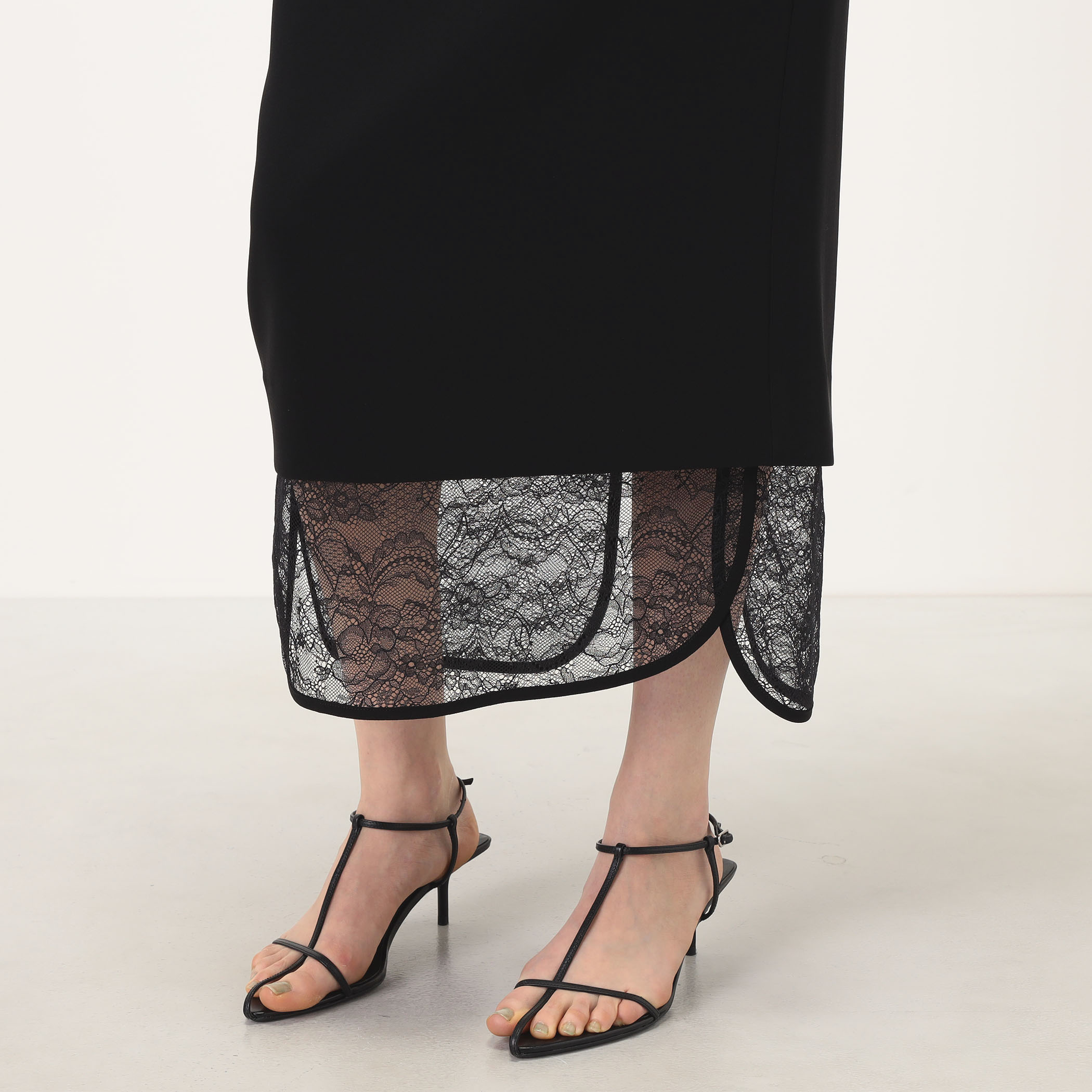 Mame Kurogouchi Raschel Lace Layered Skirt ラッセルレーススカート