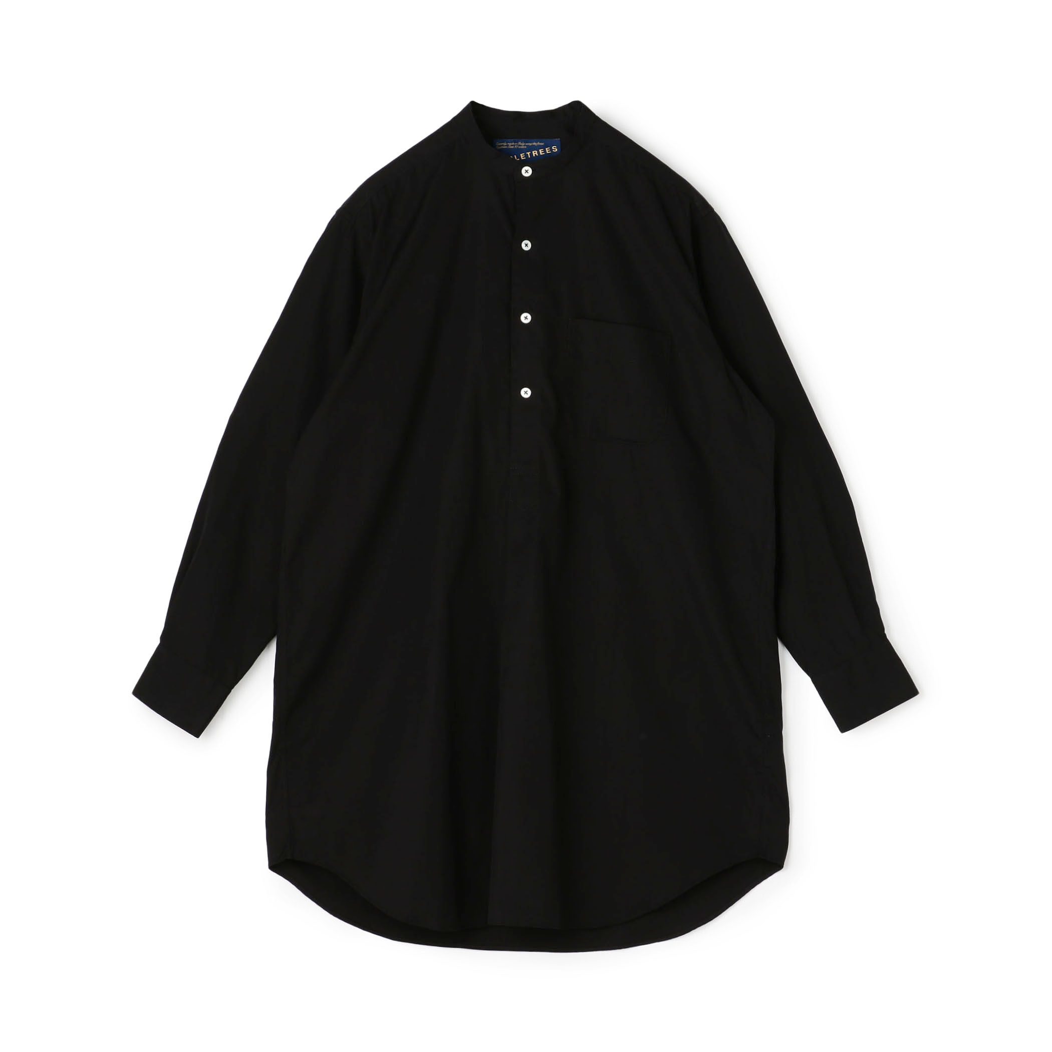 APPLETREES BAND COLLAR LONG SHIRTS ロングバンドカラーシャツ