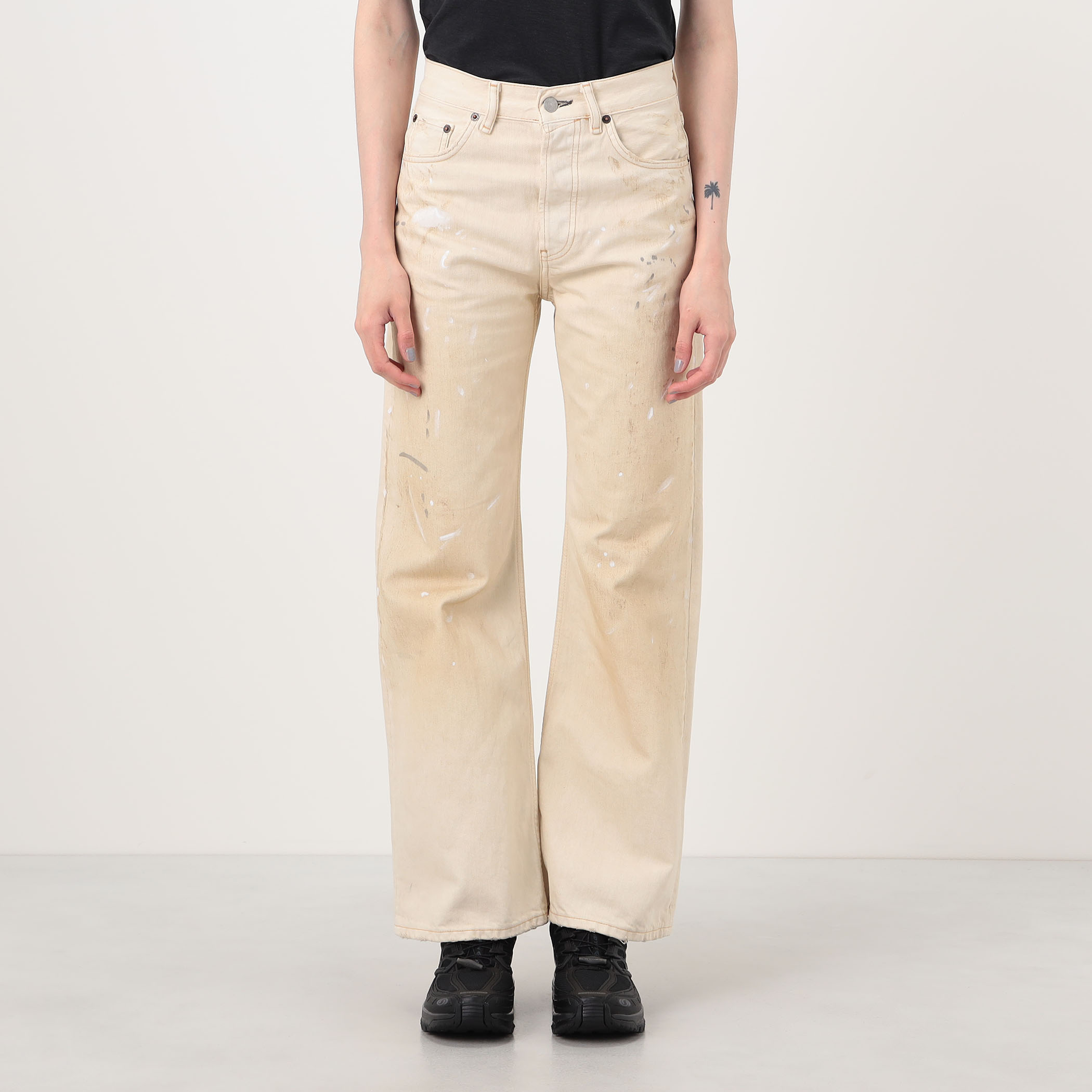 Acne Studios 2021F WHITE Trafalgar ホワイトデニムパンツ