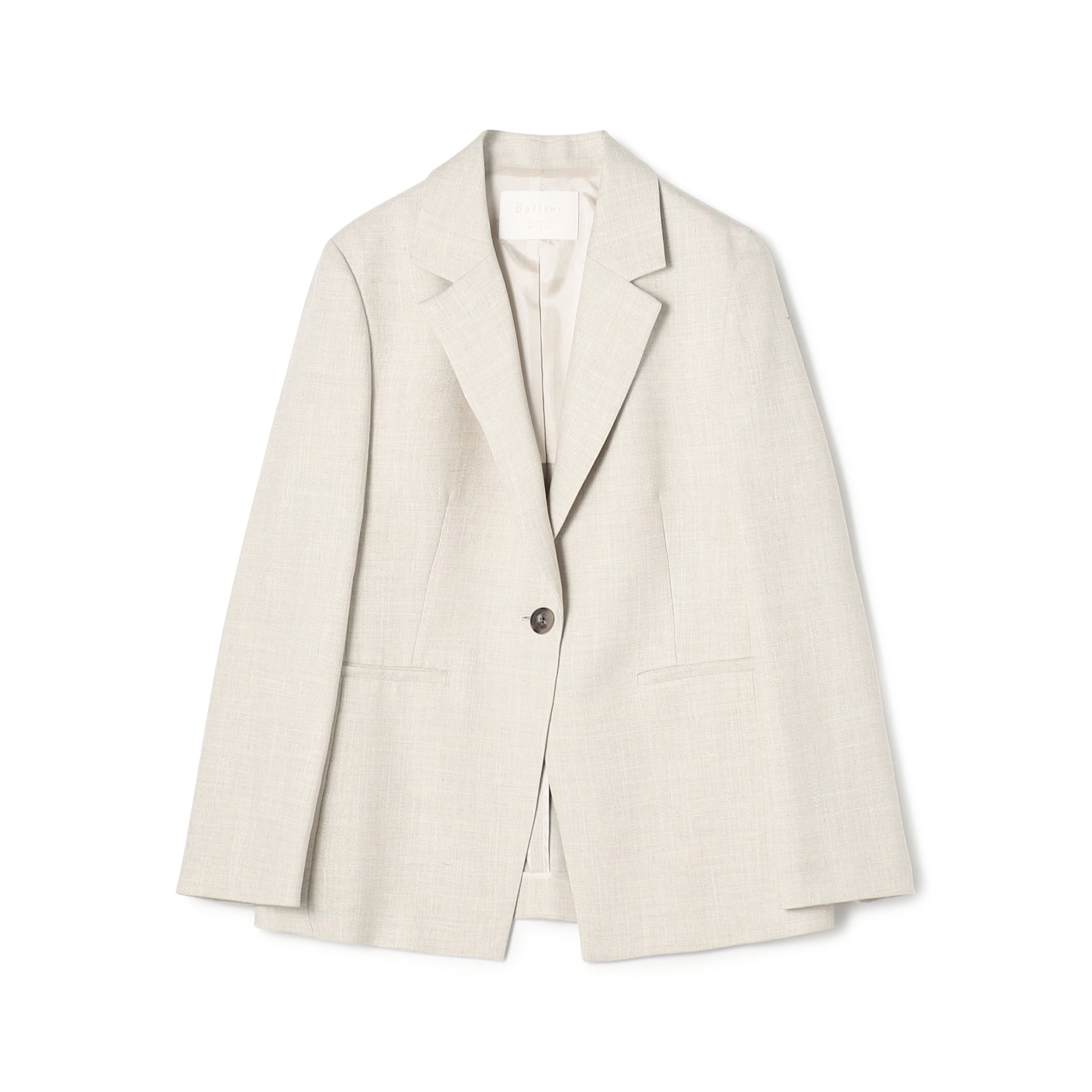 【WEB先行予約】ミックススラブストレッチ 1Bテーラードジャケット