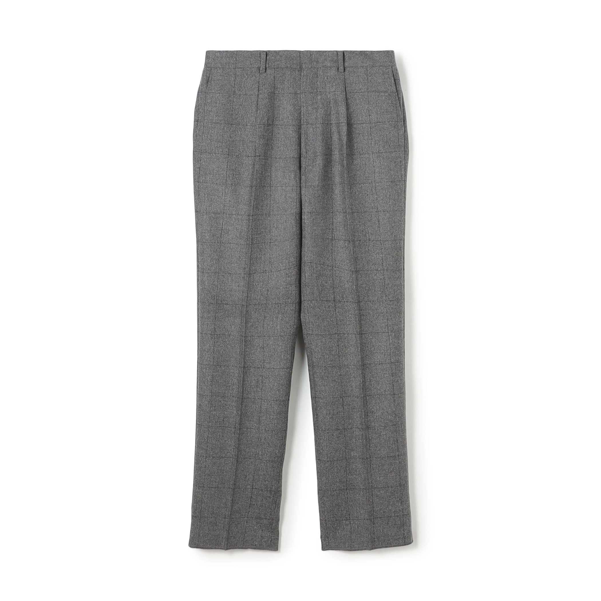 ウールツイード 1プリーツスラックス LOVAT CHAPLIN